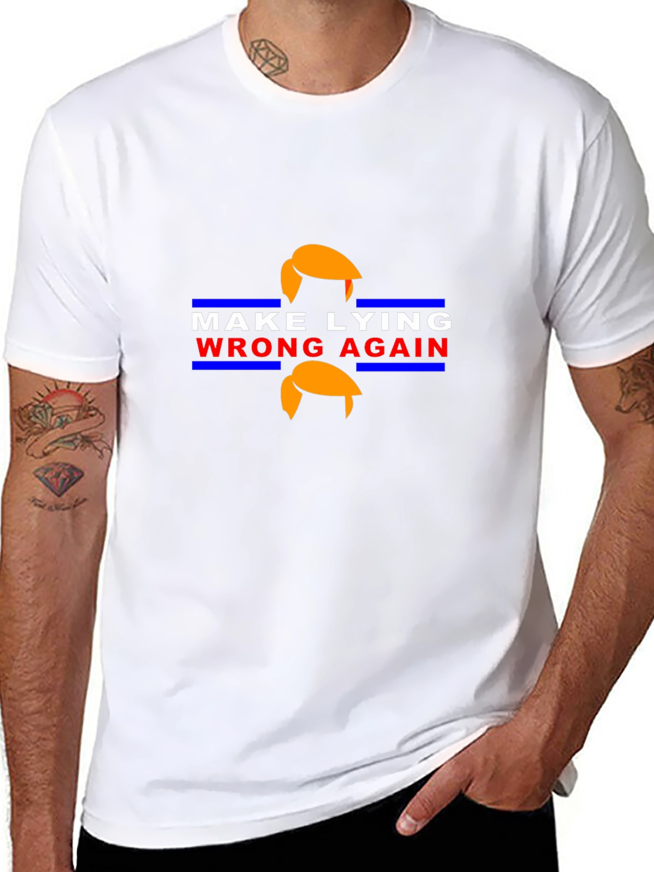 Make Lying Wrong Again Political T-Shirt