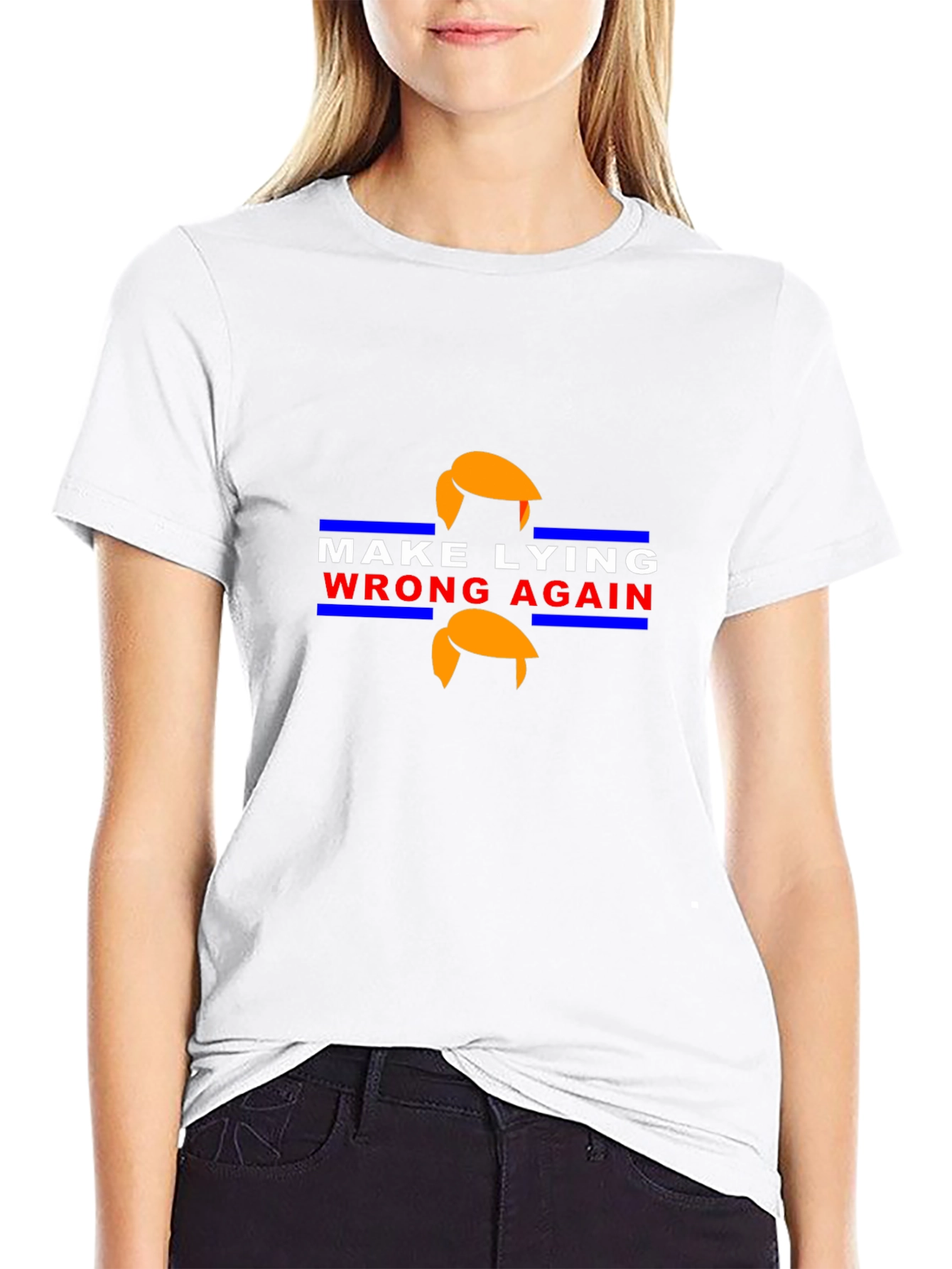 Make Lying Wrong Again Political T-Shirt