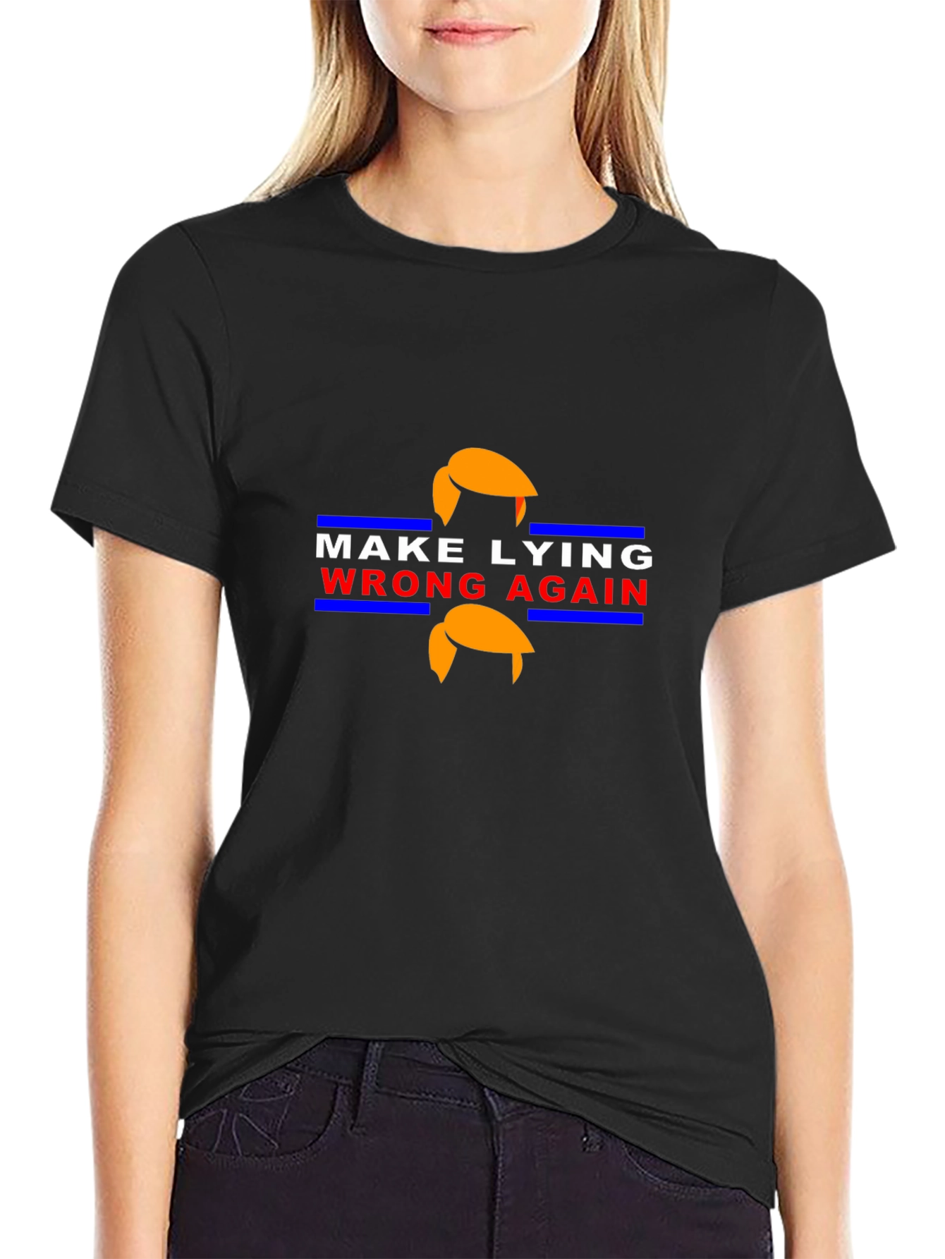 Make Lying Wrong Again Political T-Shirt