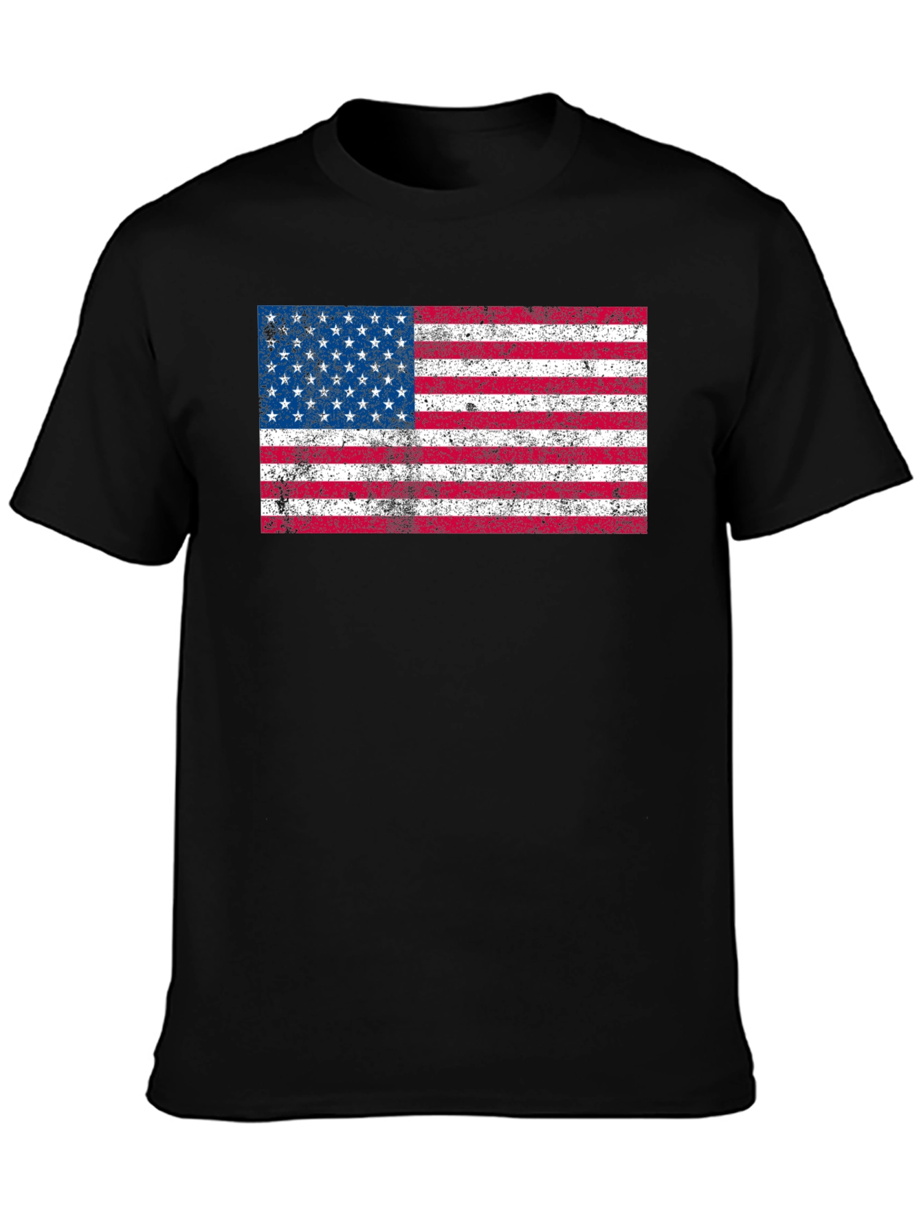 Distressed American Flag T-Shirt