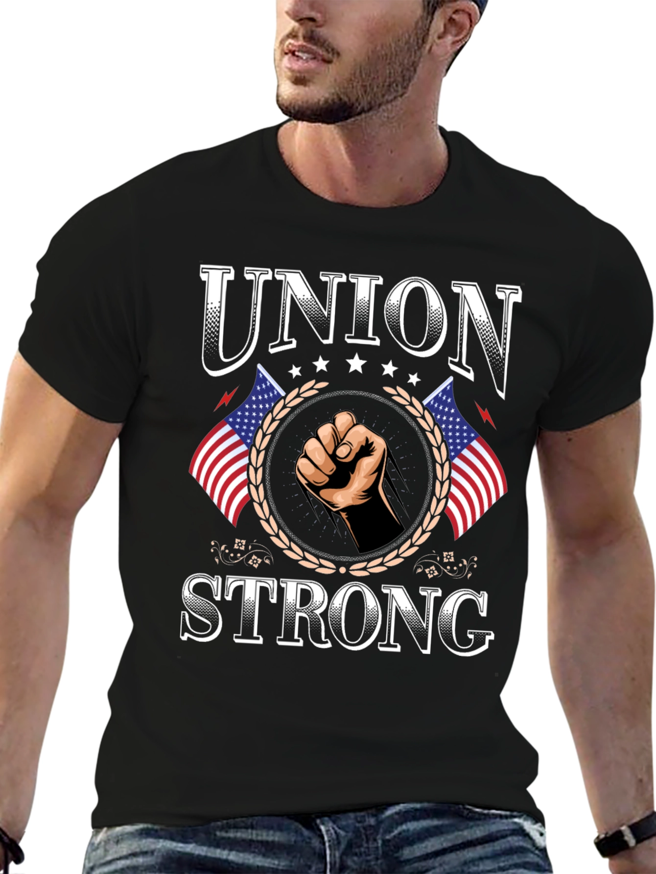 Union Strong Graphic T-Shirt