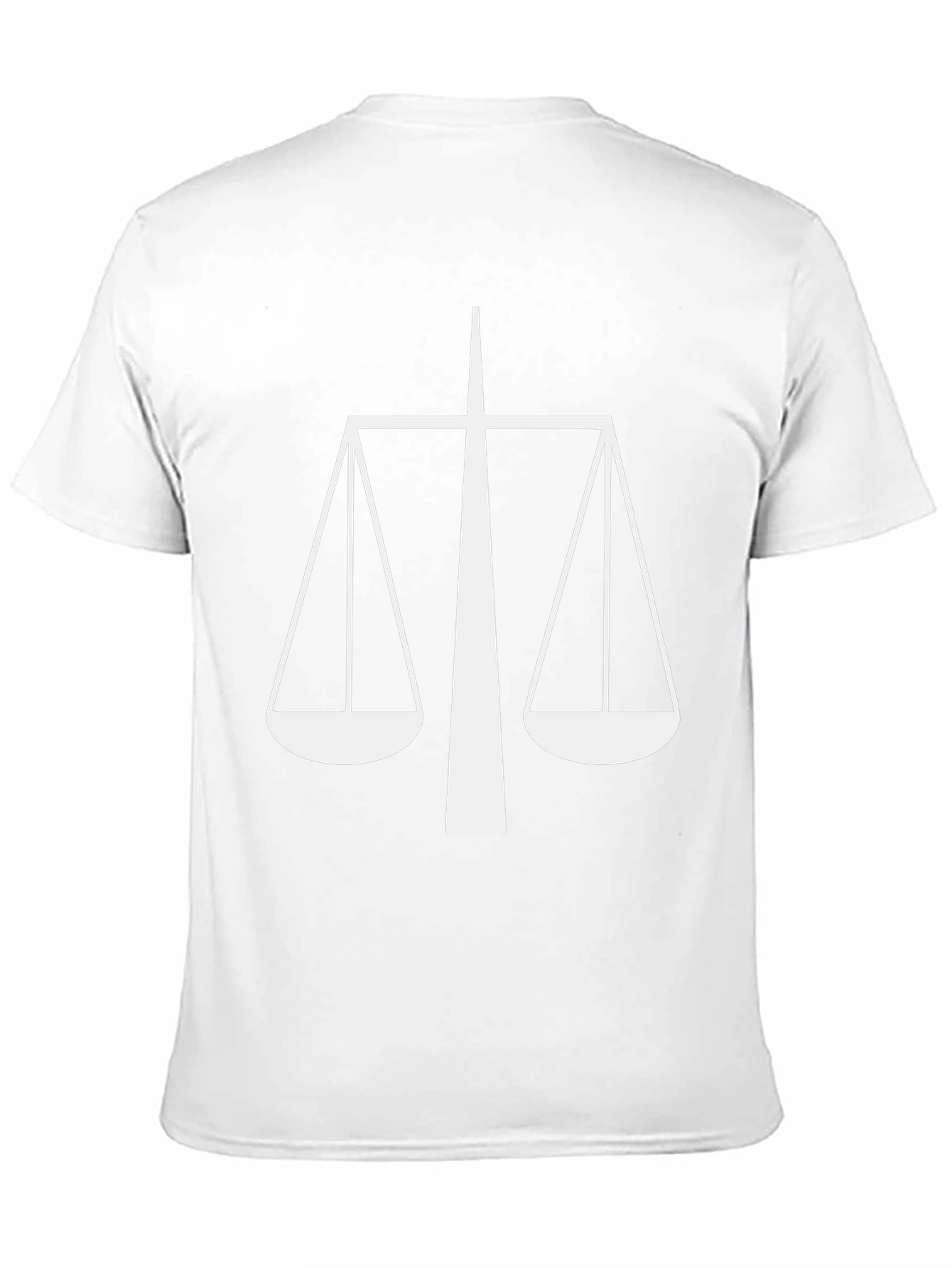 Scales of Justice Graphic Tee - Classic Fit