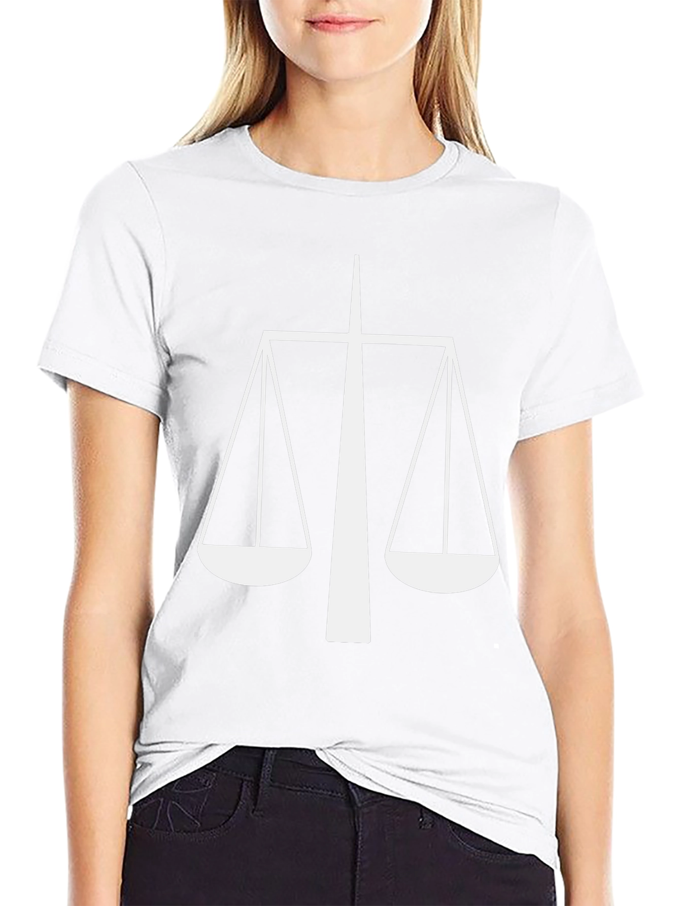 Scales of Justice Graphic Tee - Classic Fit