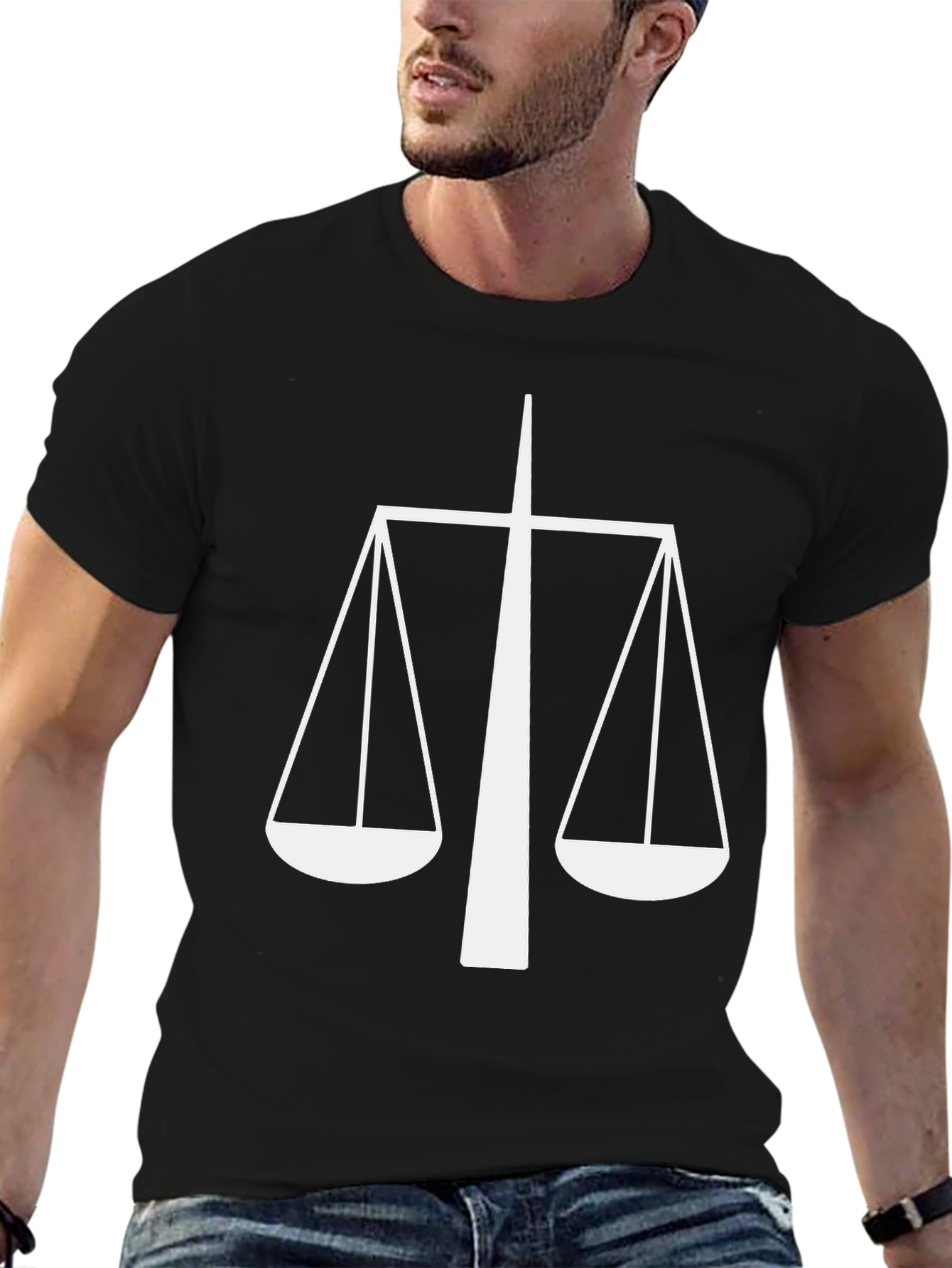 Scales of Justice Graphic Tee - Classic Fit