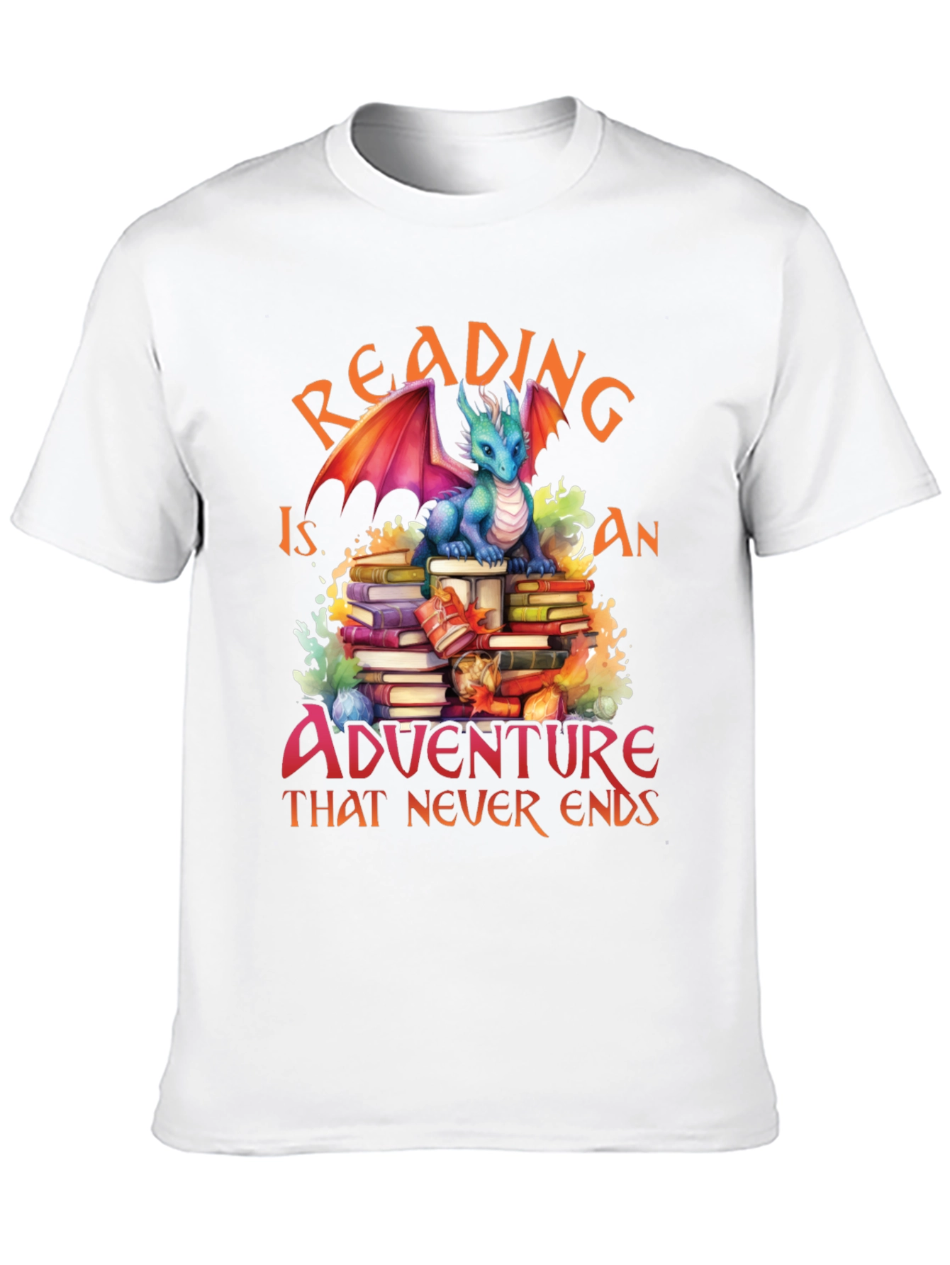 Reading is an Adventure Graphic T-Shirt