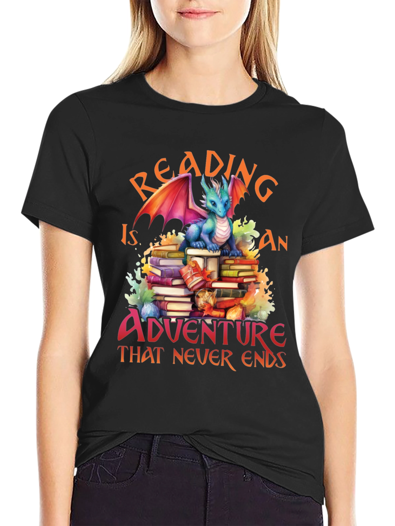 Reading is an Adventure Graphic T-Shirt