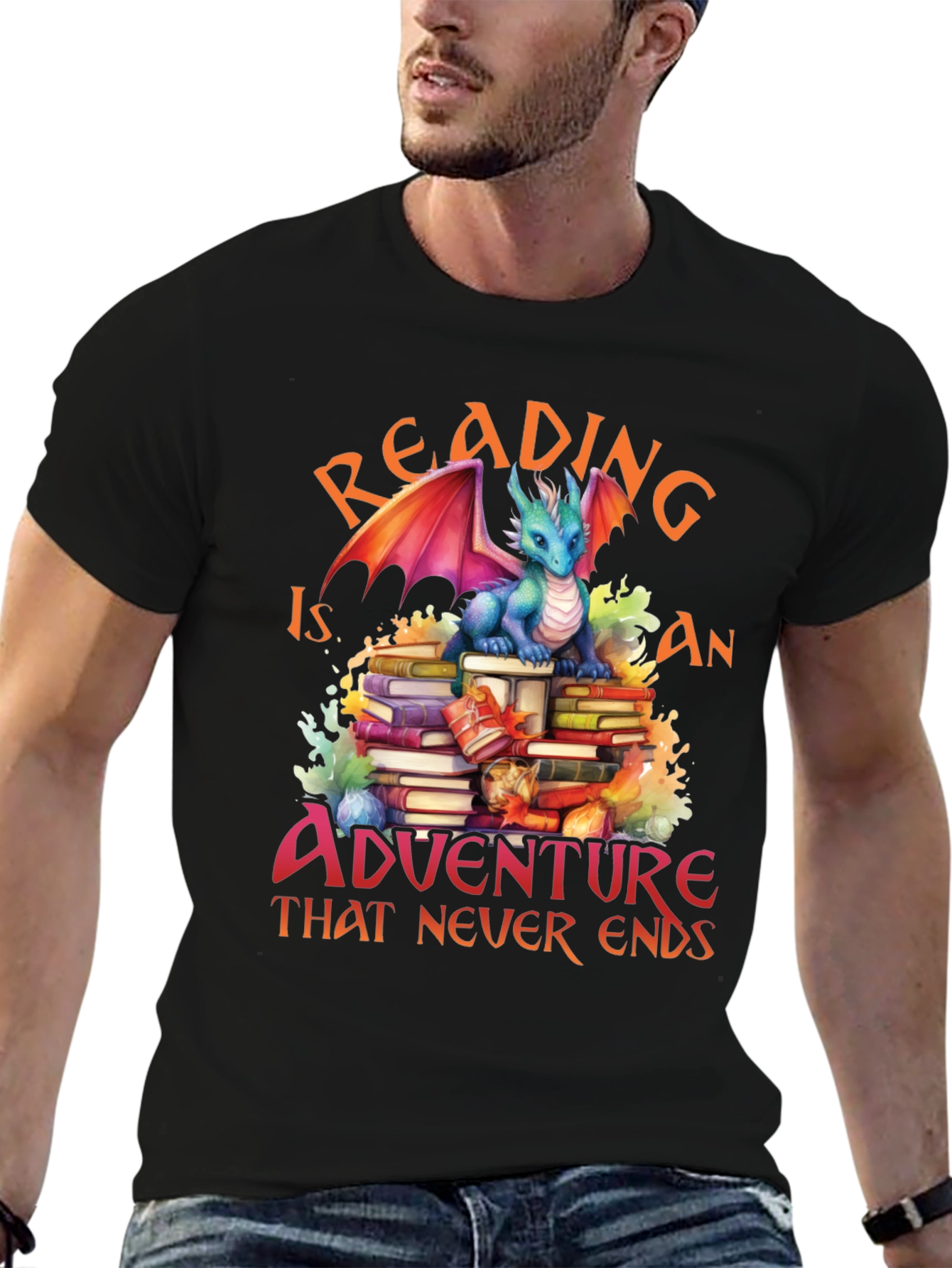 Reading is an Adventure Graphic T-Shirt