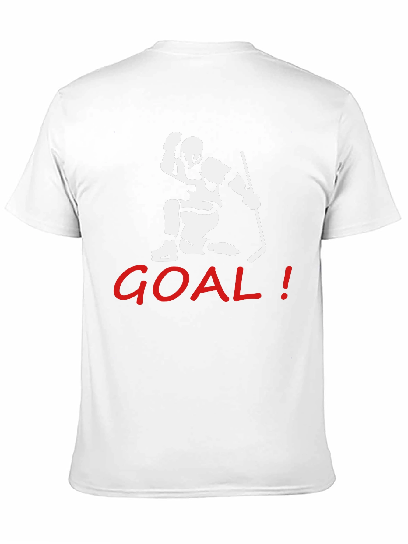 Goal Hockey T-Shirt - Black Graphic Tee