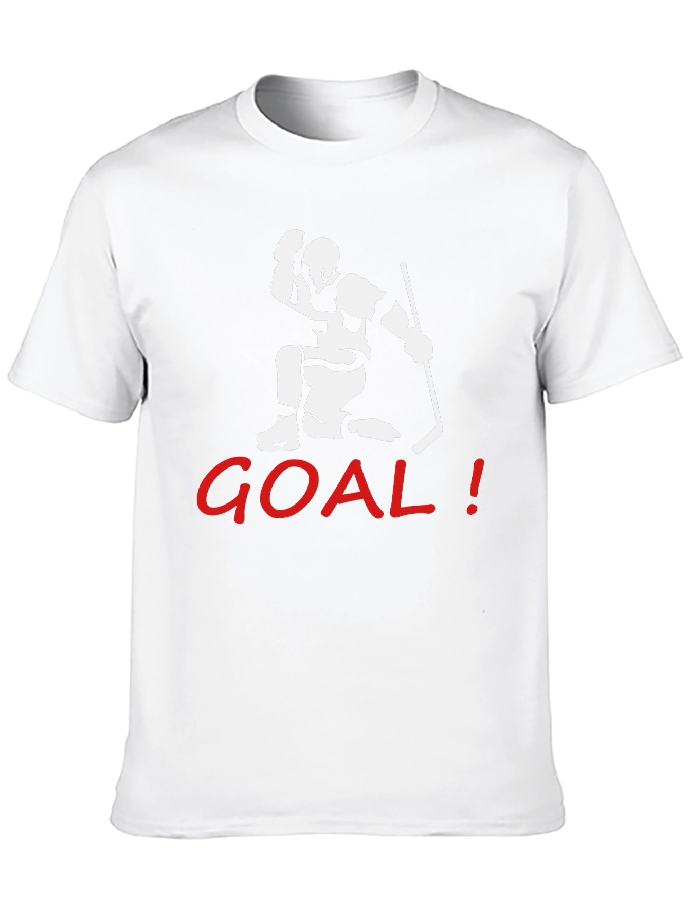 Goal Hockey T-Shirt - Black Graphic Tee