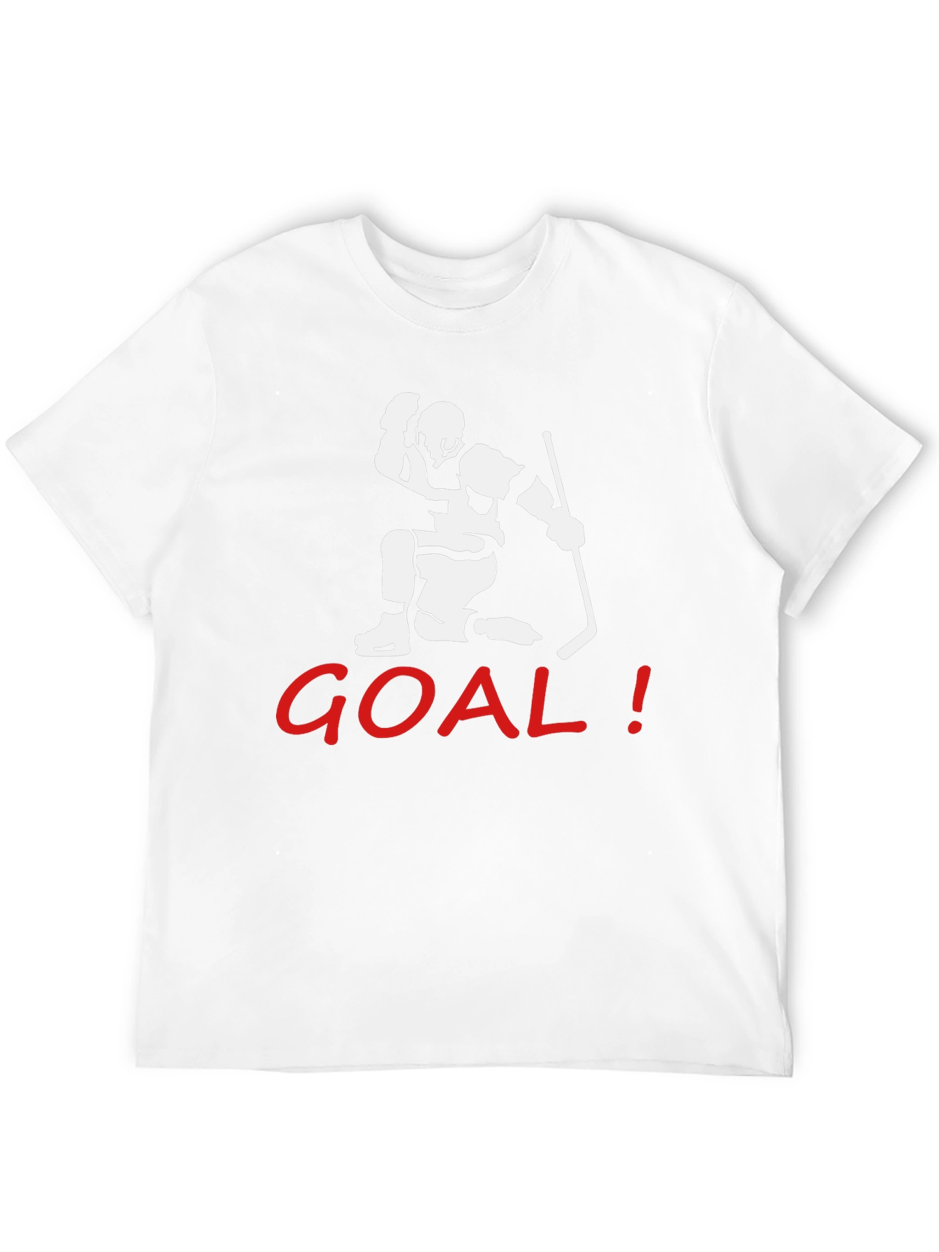 Goal Hockey T-Shirt - Black Graphic Tee