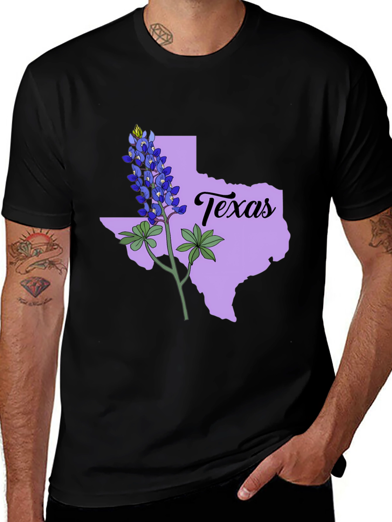 Texas Bluebonnet Graphic Tee