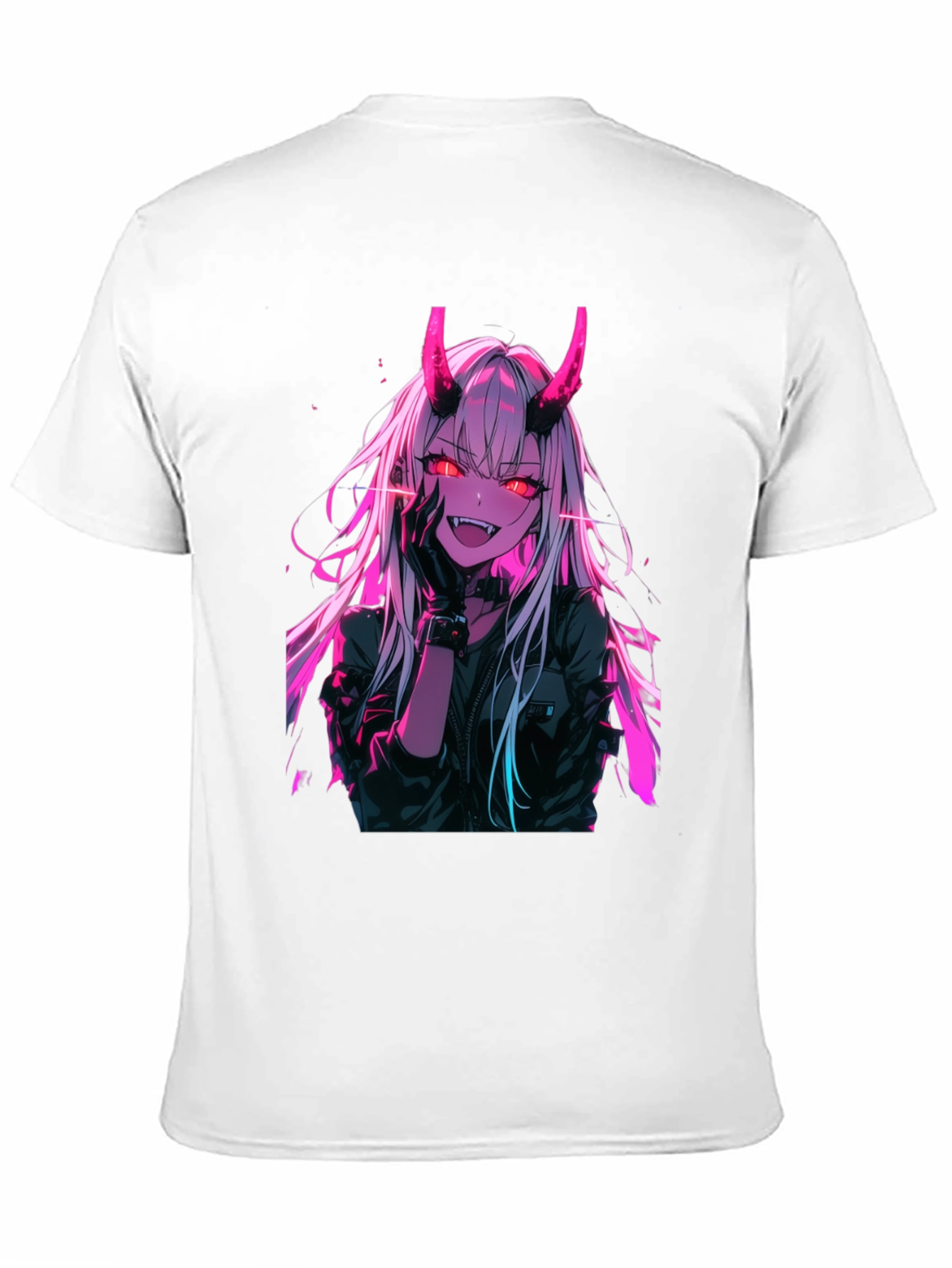 Anime Girl Demon Horns T-Shirt