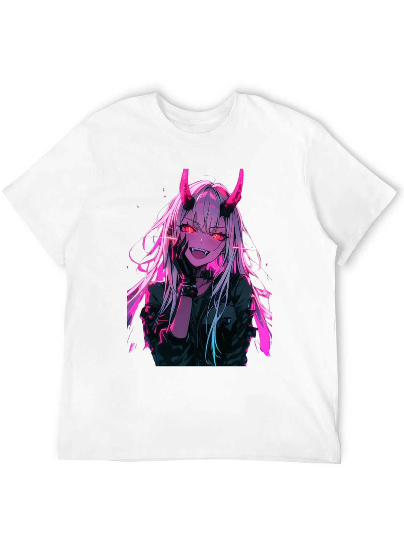 Anime Girl Demon Horns T-Shirt