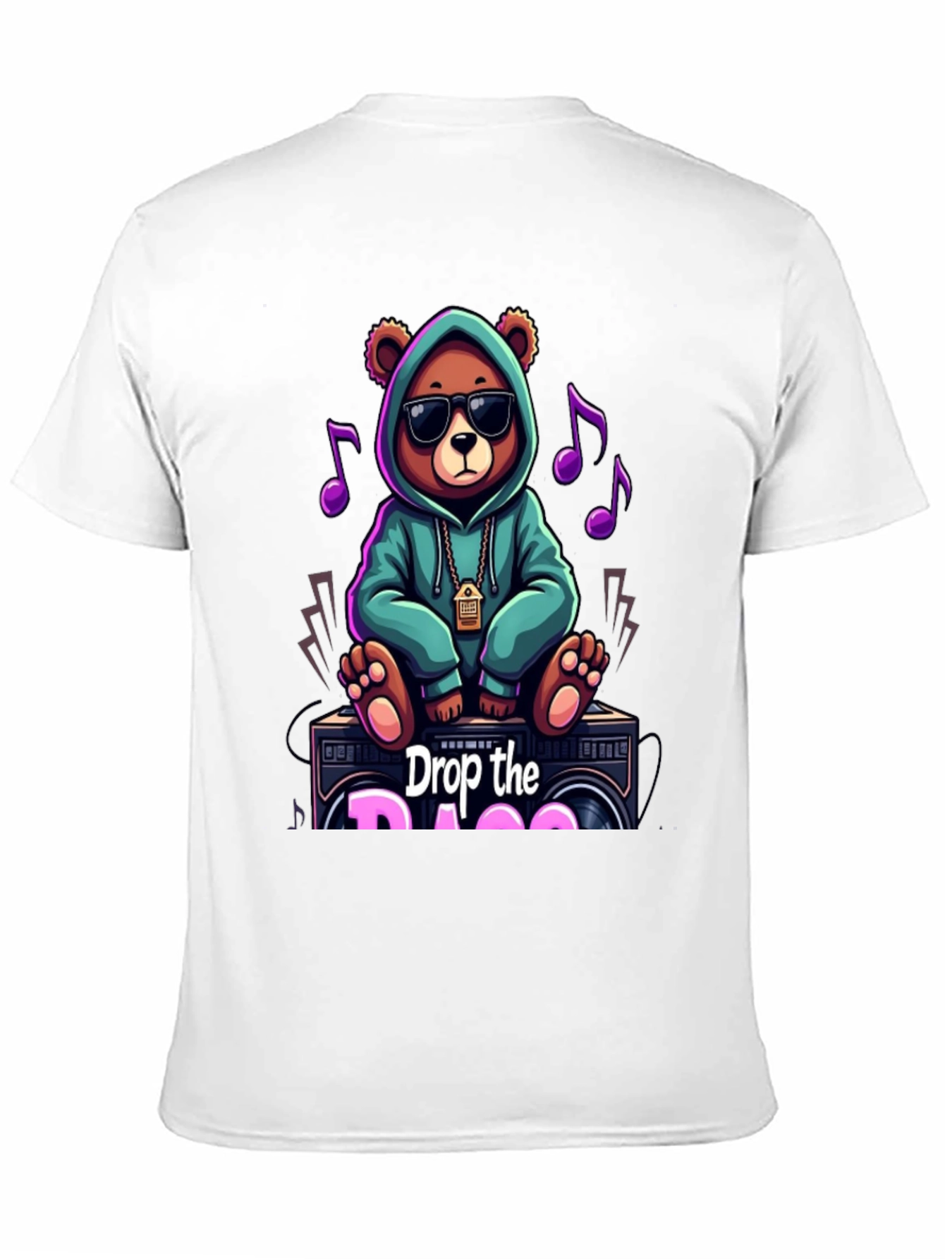 Drop the Bass Bear Graphic Tee