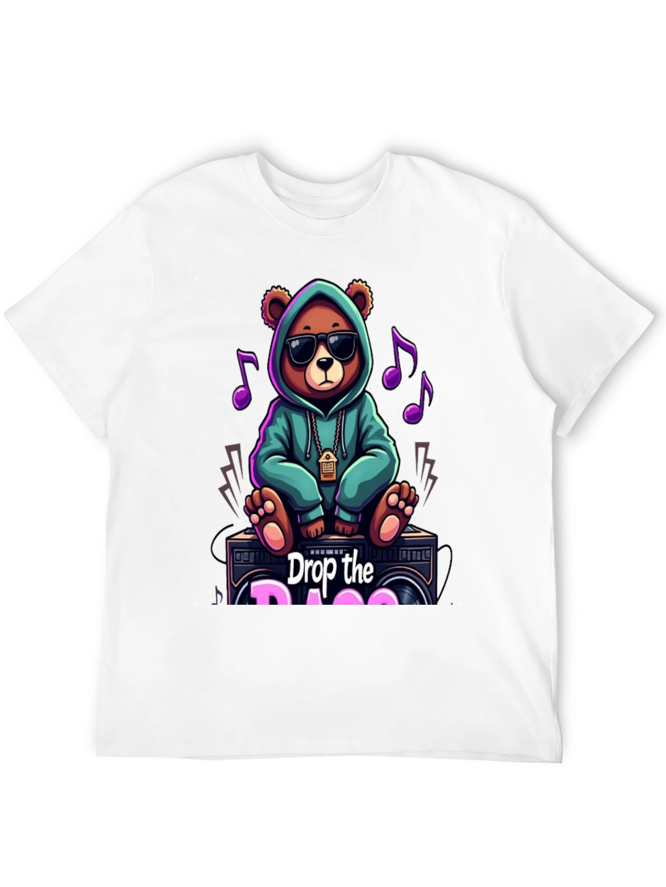 Drop the Bass Bear Graphic Tee