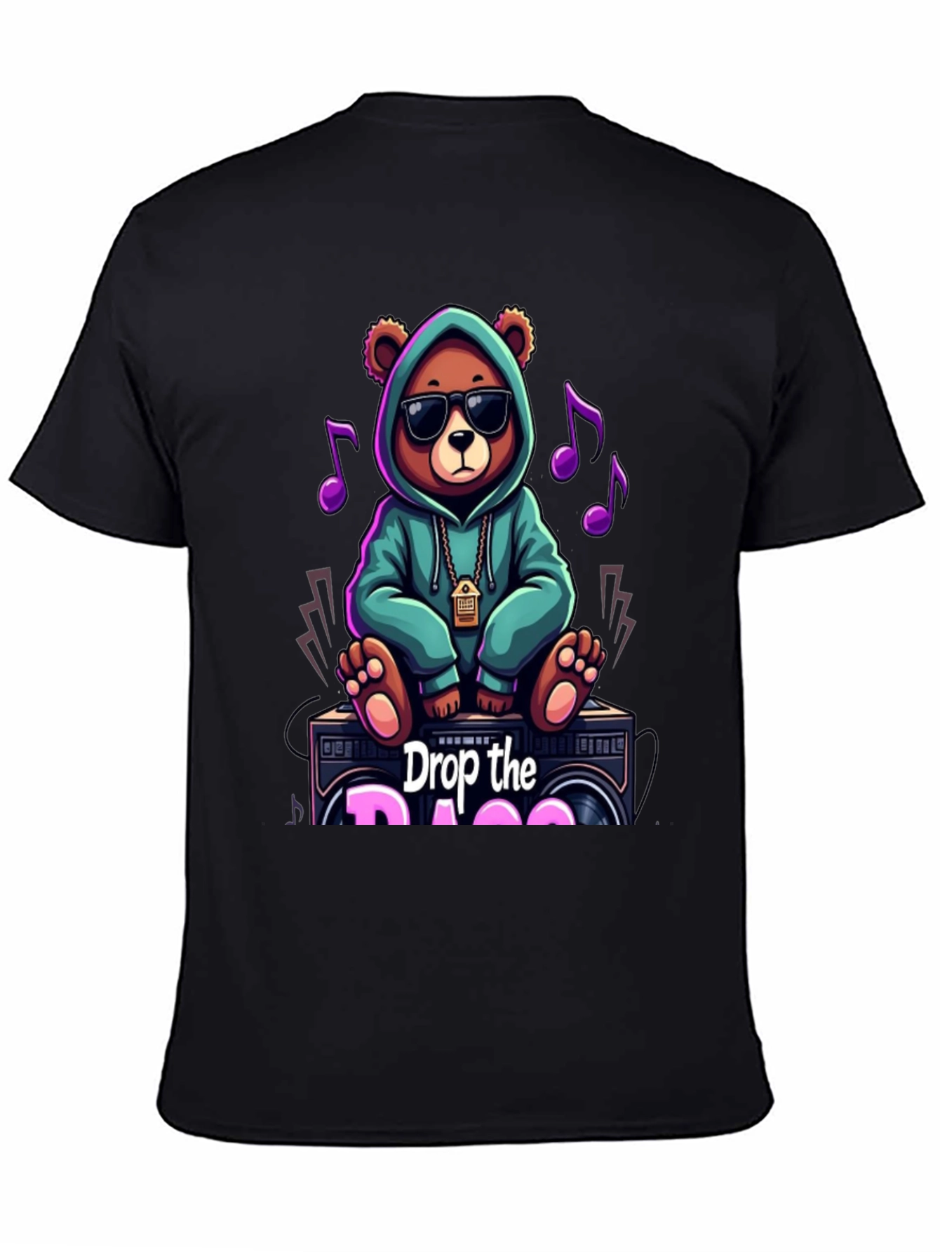 Drop the Bass Bear Graphic Tee