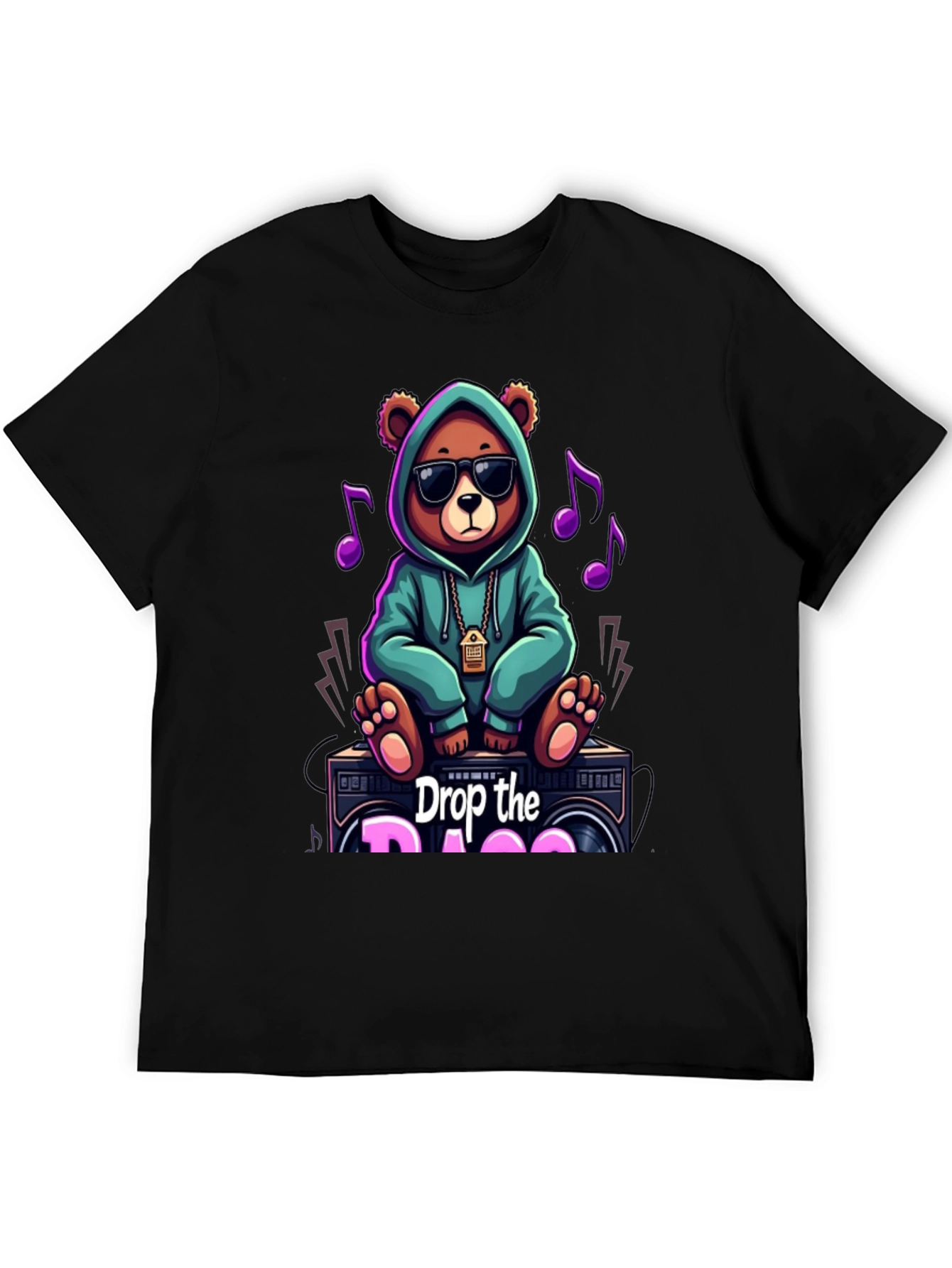 Drop the Bass Bear Graphic Tee