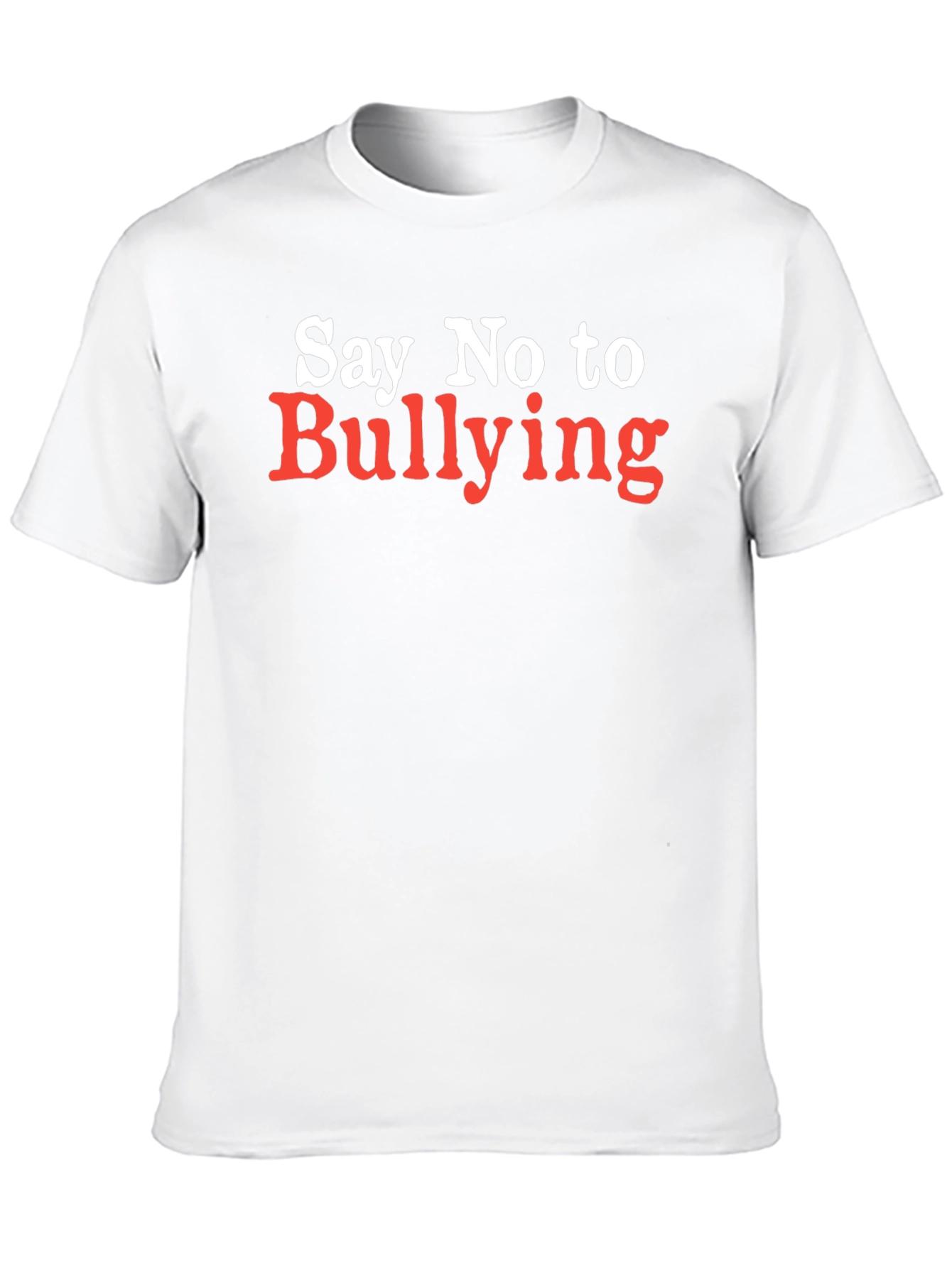 Say No To Bullying T-Shirt - Black