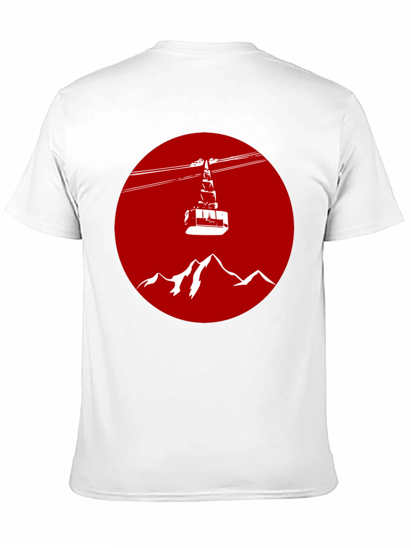 Ski Lift Graphic Tee - Mountain Gondola Shirt
