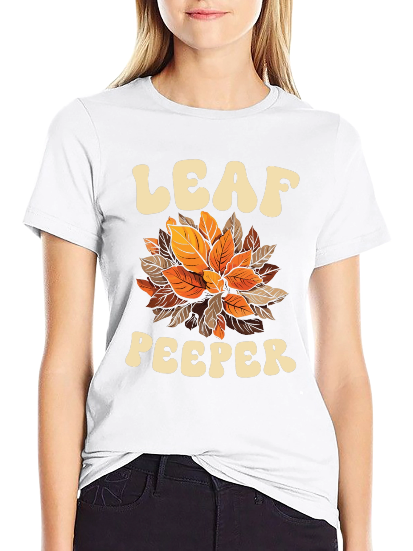 Leaf Peeper Graphic Tee - Autumn Fall T-Shirt