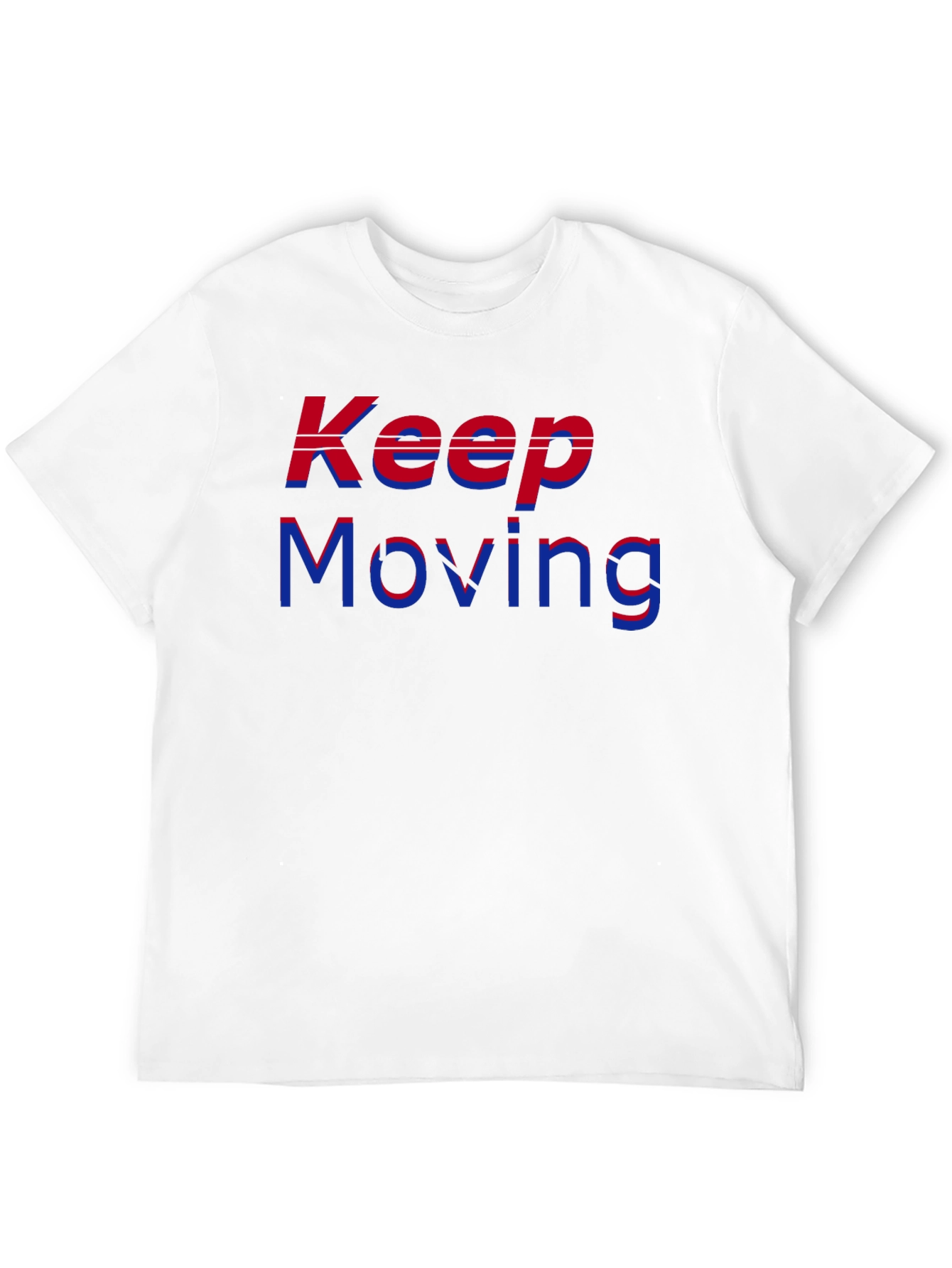 Keep Moving T-Shirt - Stylish Graphic Tee