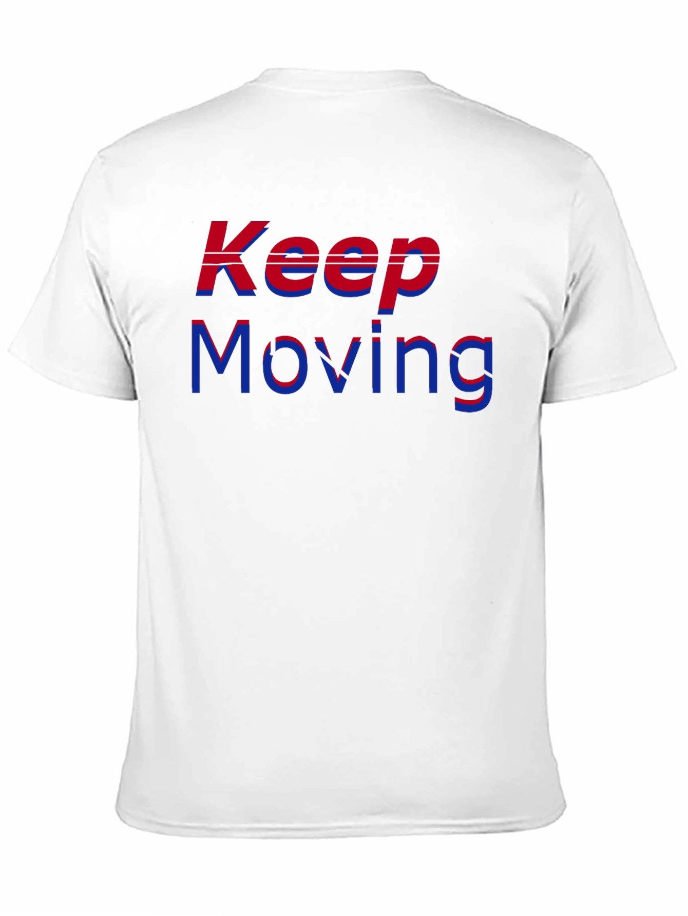 Keep Moving T-Shirt - Stylish Graphic Tee