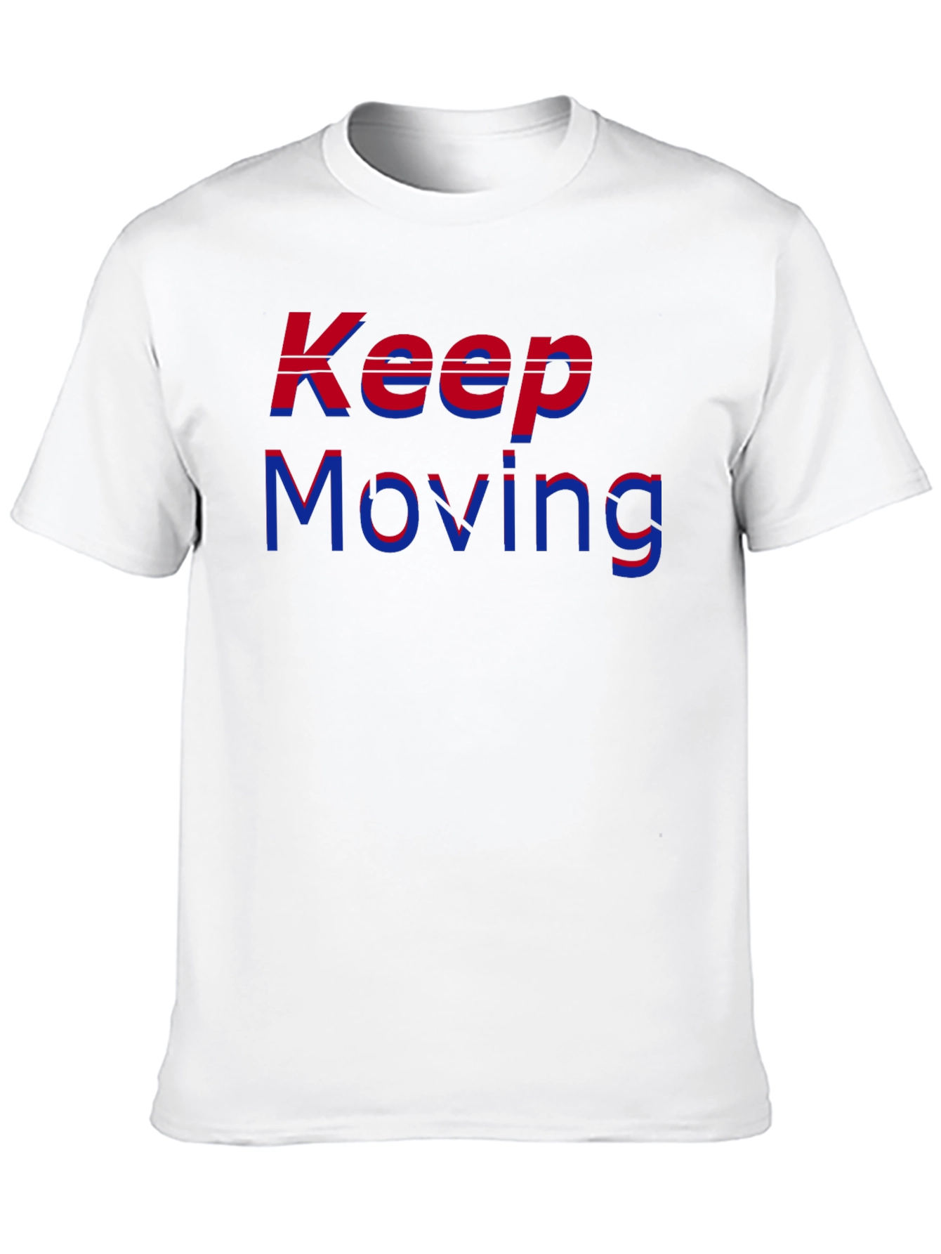 Keep Moving T-Shirt - Stylish Graphic Tee
