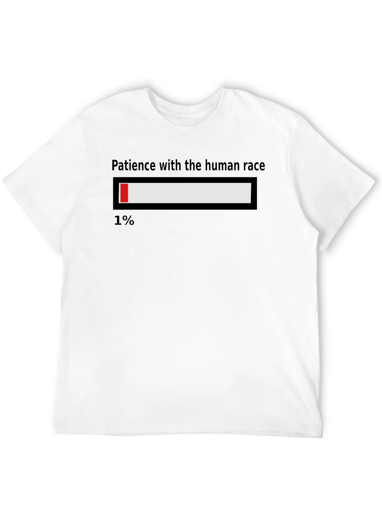 Funny Patience Loading Bar T-Shirt