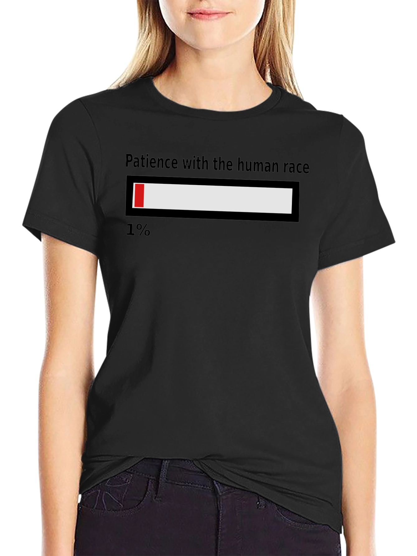 Funny Patience Loading Bar T-Shirt
