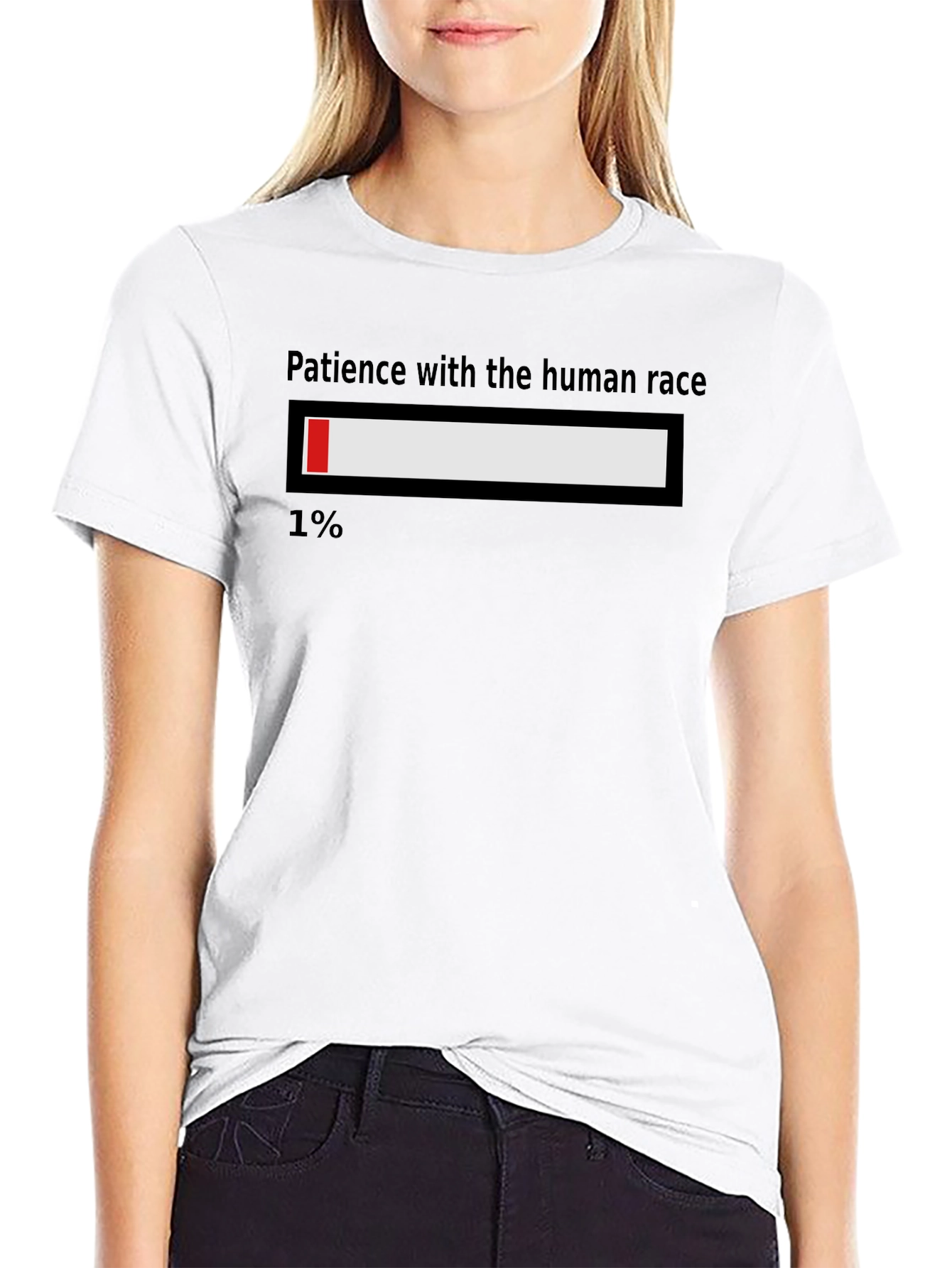 Funny Patience Loading Bar T-Shirt