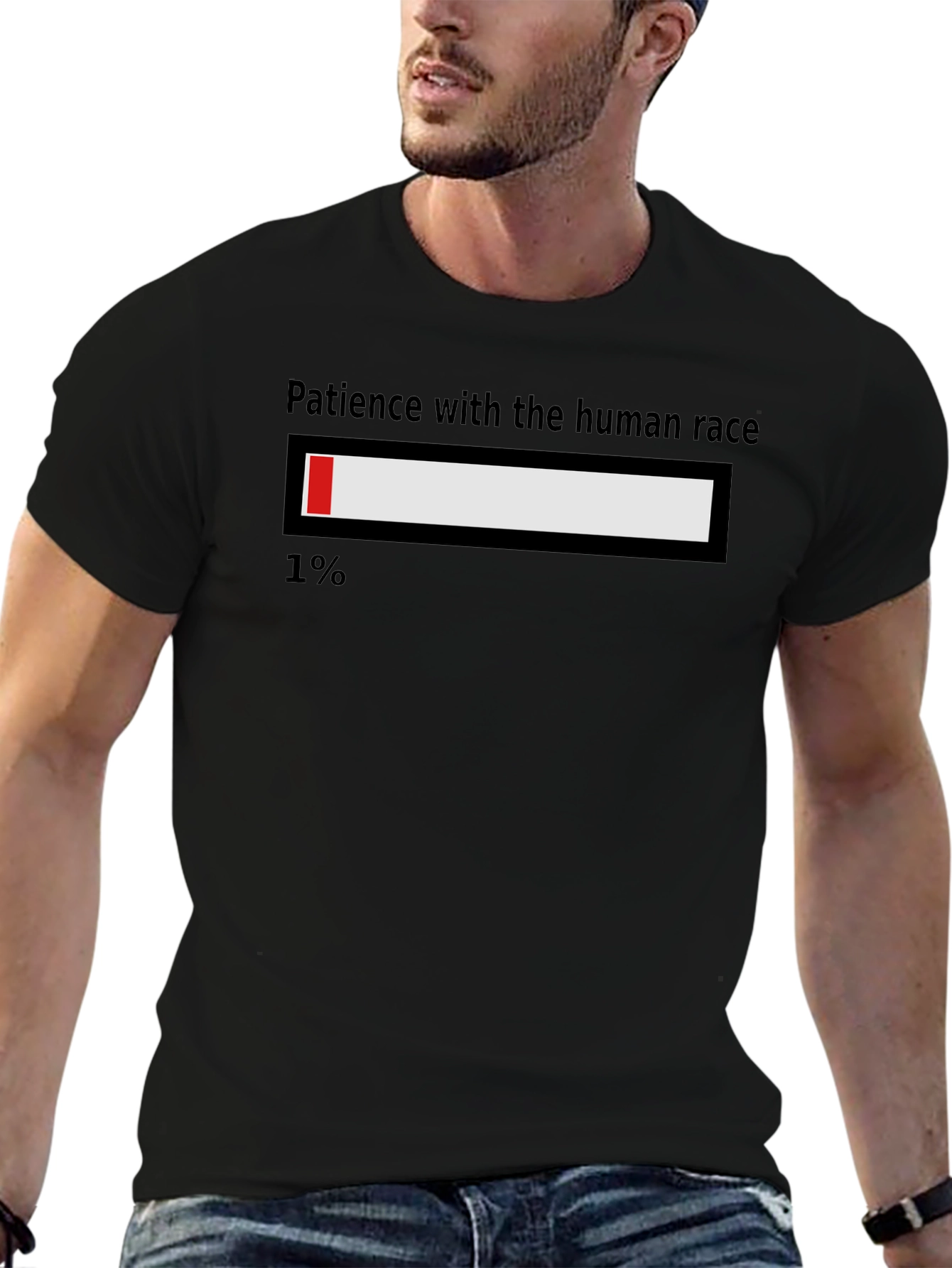 Funny Patience Loading Bar T-Shirt