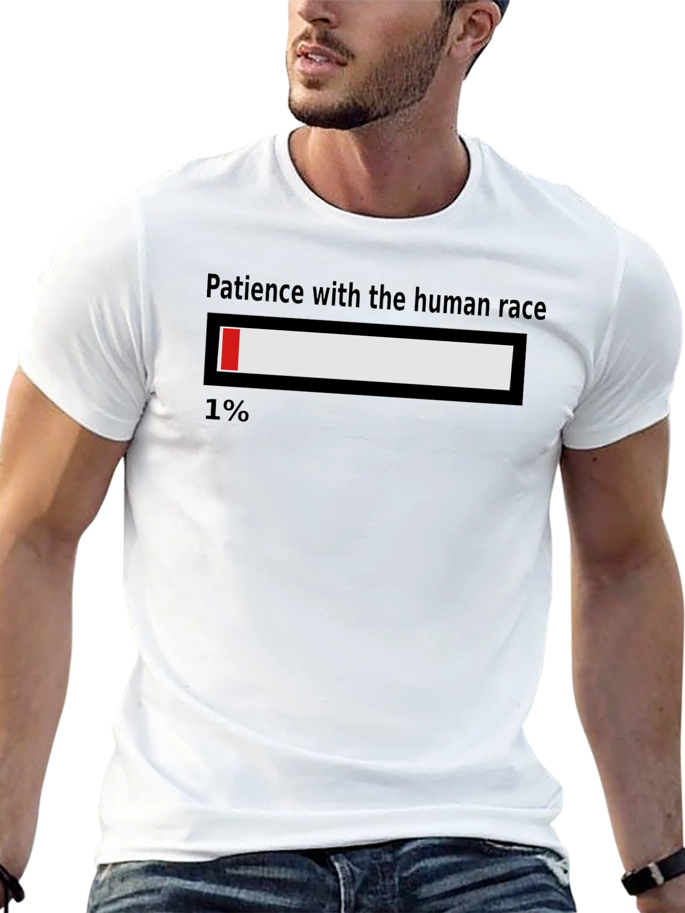 Funny Patience Loading Bar T-Shirt