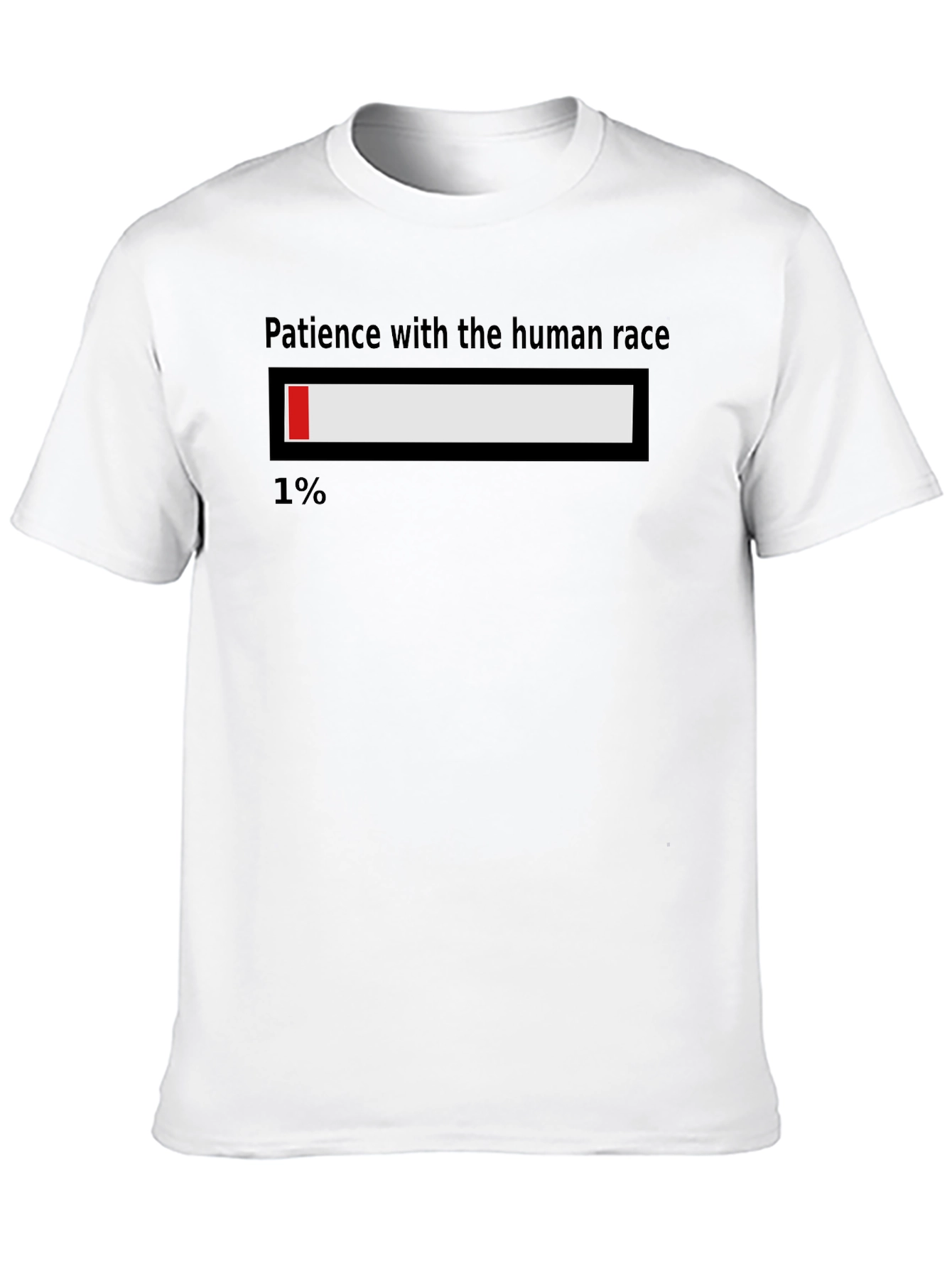 Funny Patience Loading Bar T-Shirt