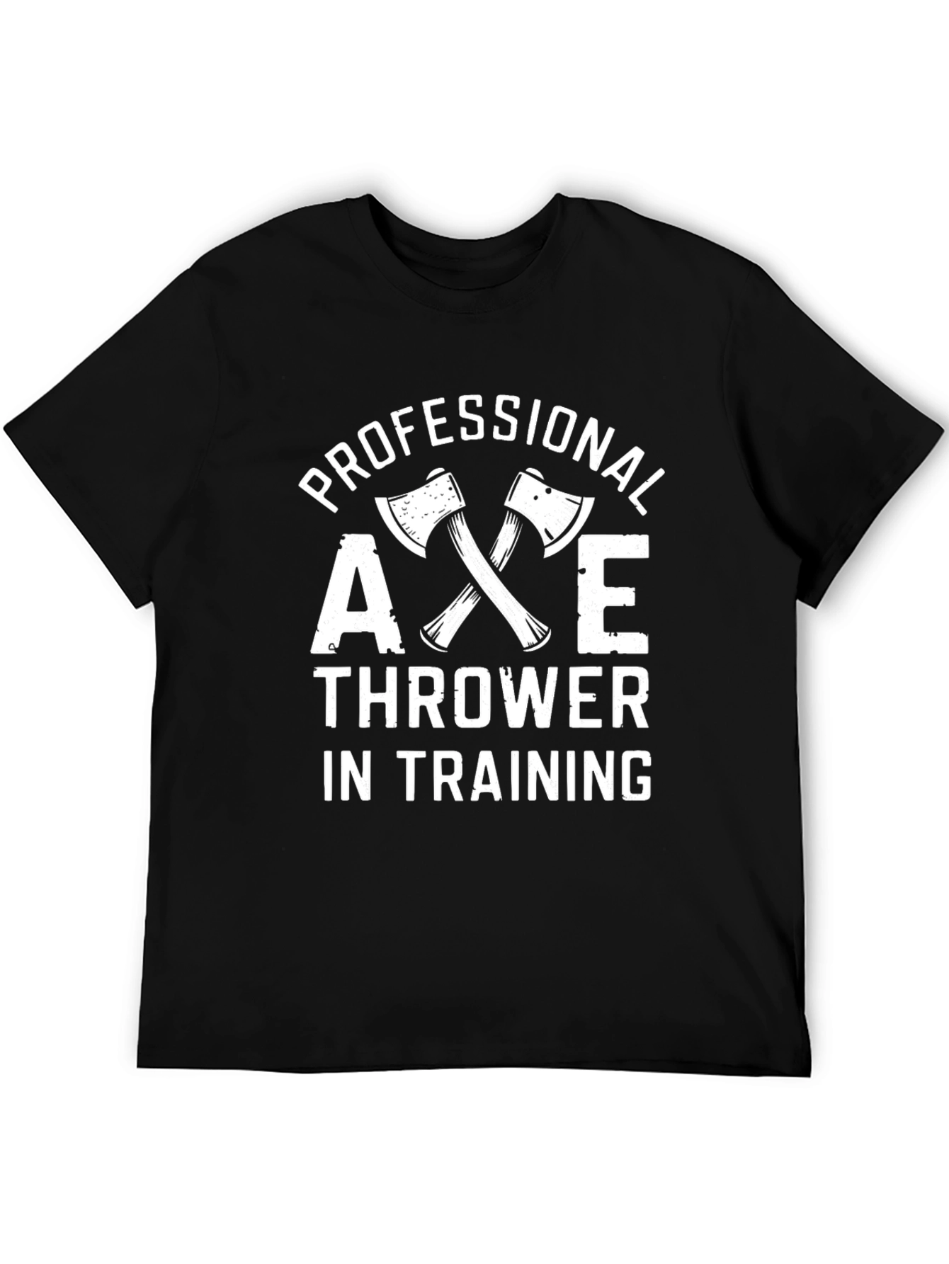 Professional Axe Thrower Training T-Shirt