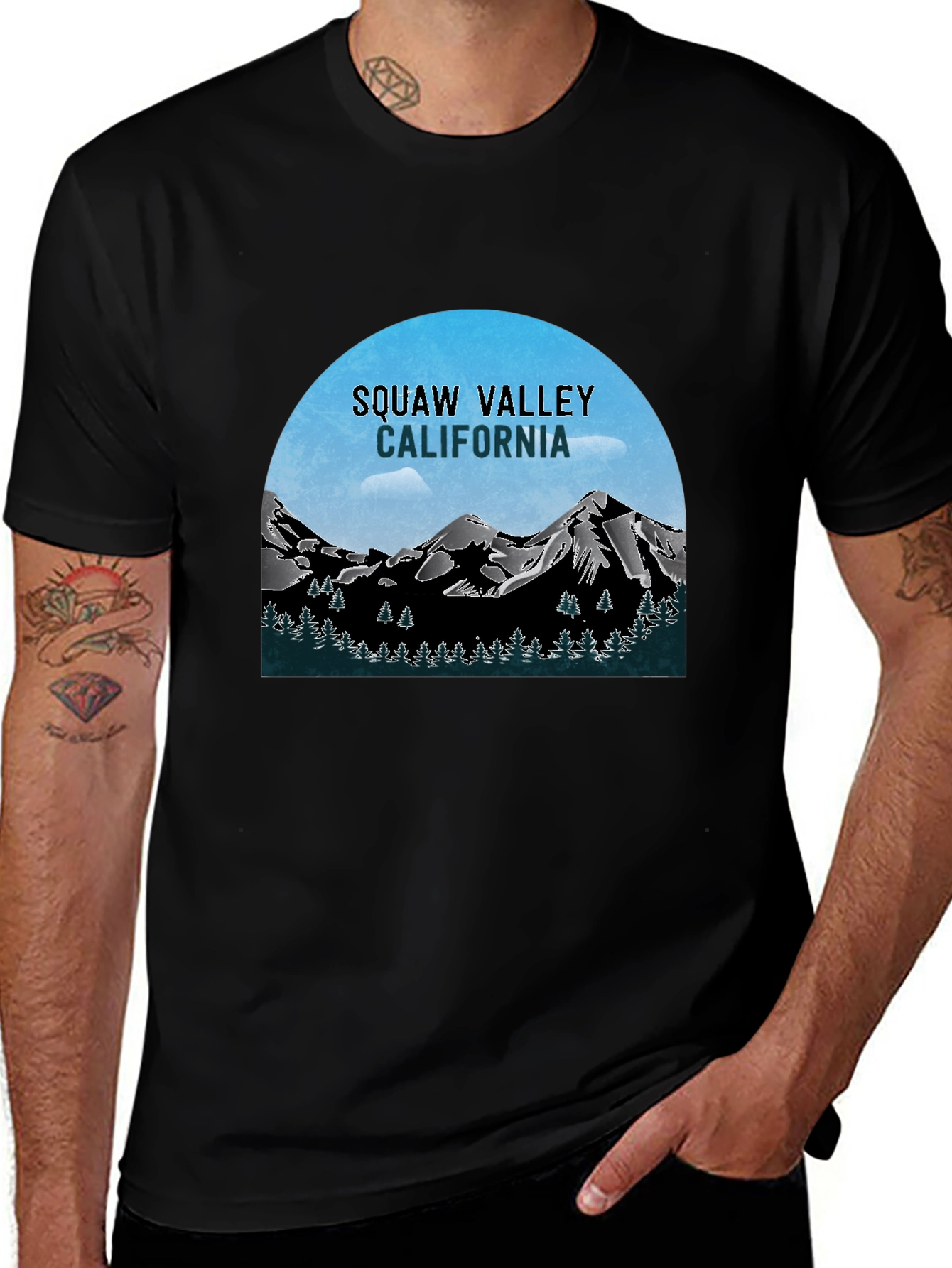 Squaw Valley California Tee
