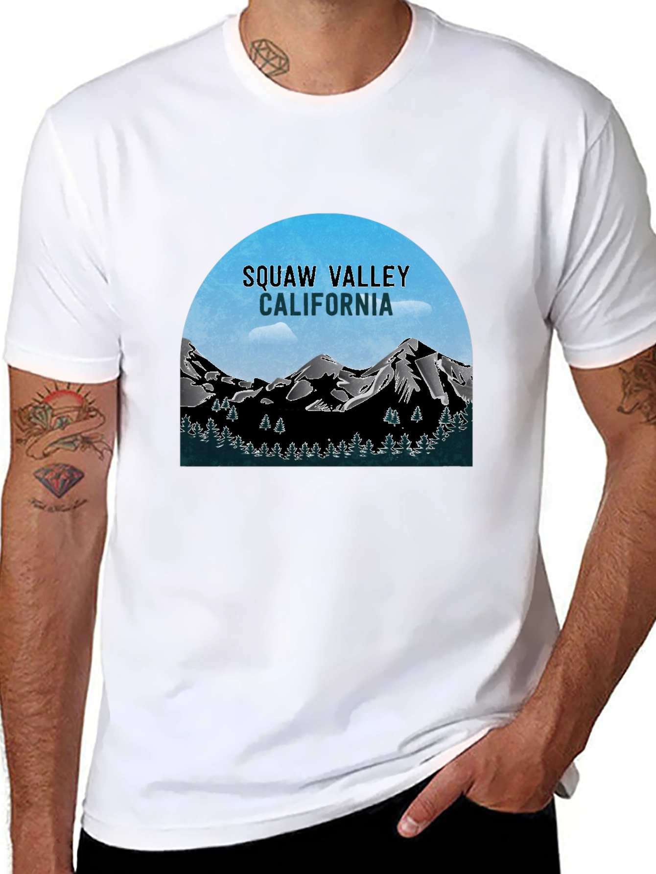 Squaw Valley California Tee