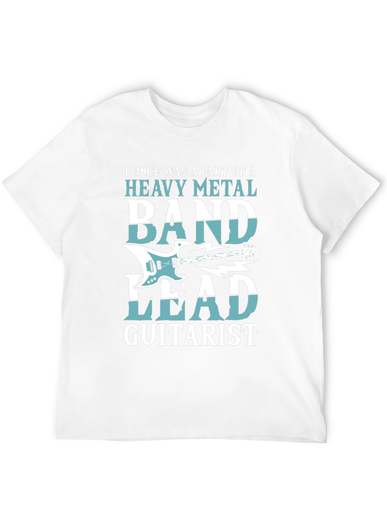 Heavy Metal Lead Guitarist T-Shirt - Band Tee