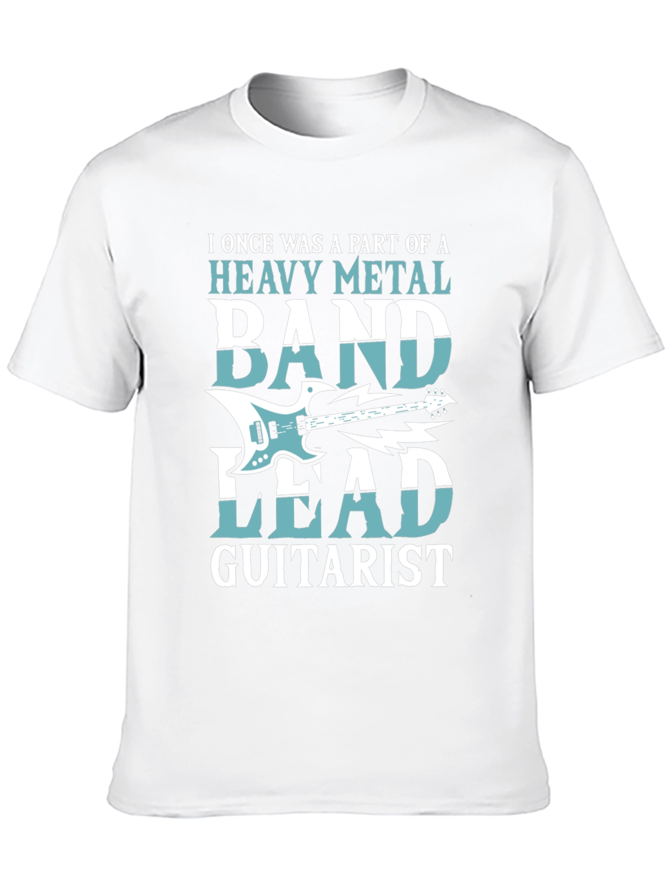 Heavy Metal Lead Guitarist T-Shirt - Band Tee