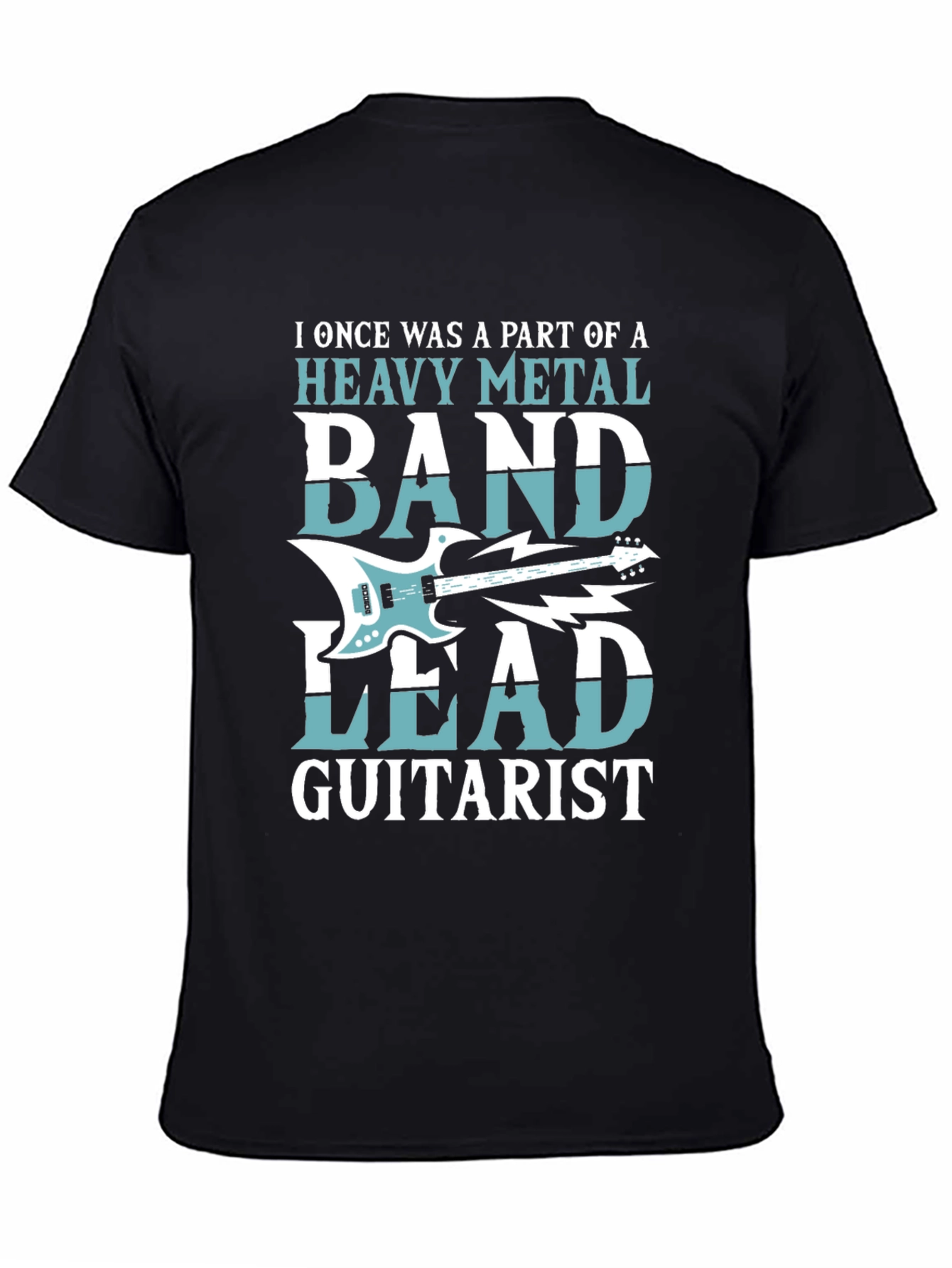 Heavy Metal Lead Guitarist T-Shirt - Band Tee