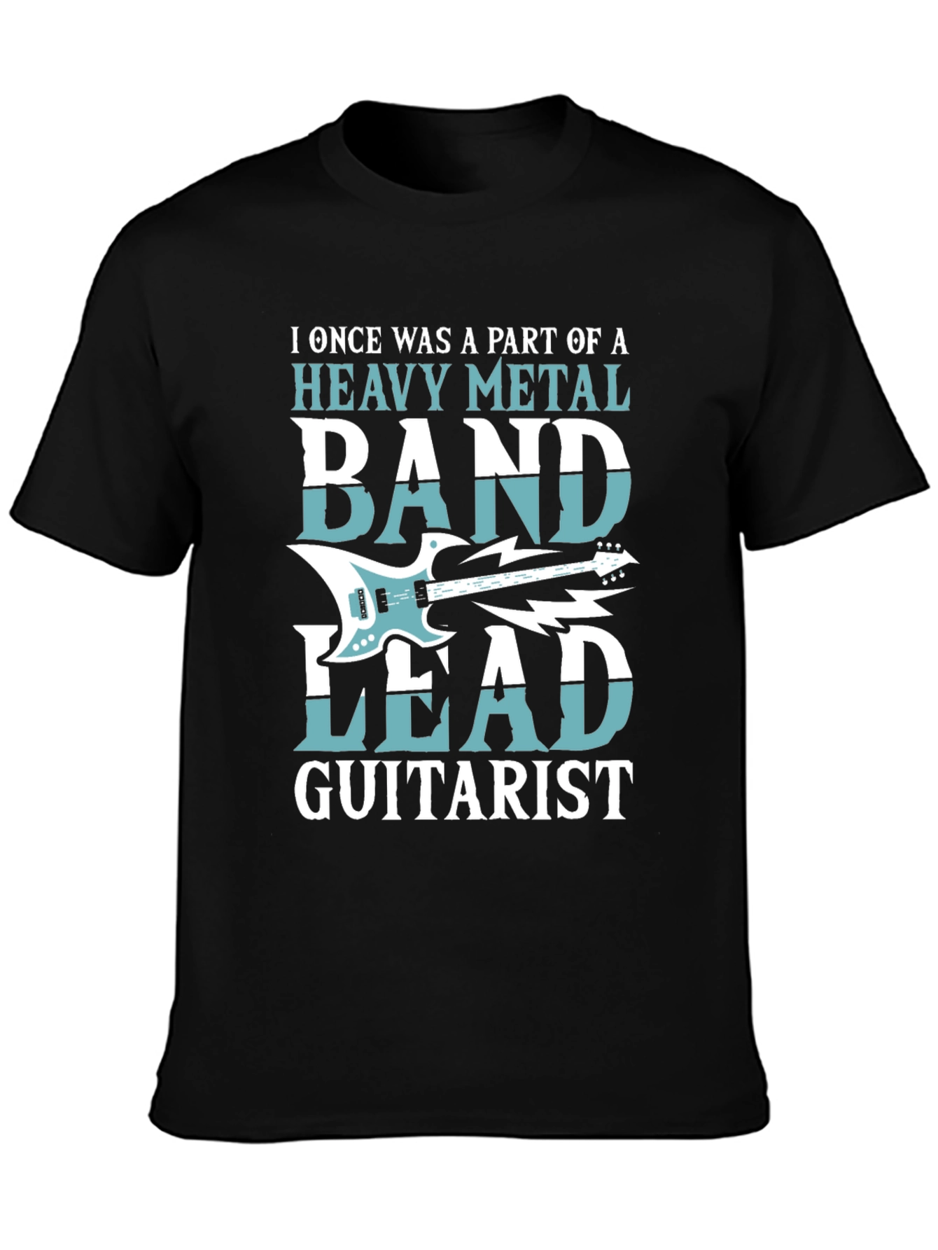 Heavy Metal Lead Guitarist T-Shirt - Band Tee