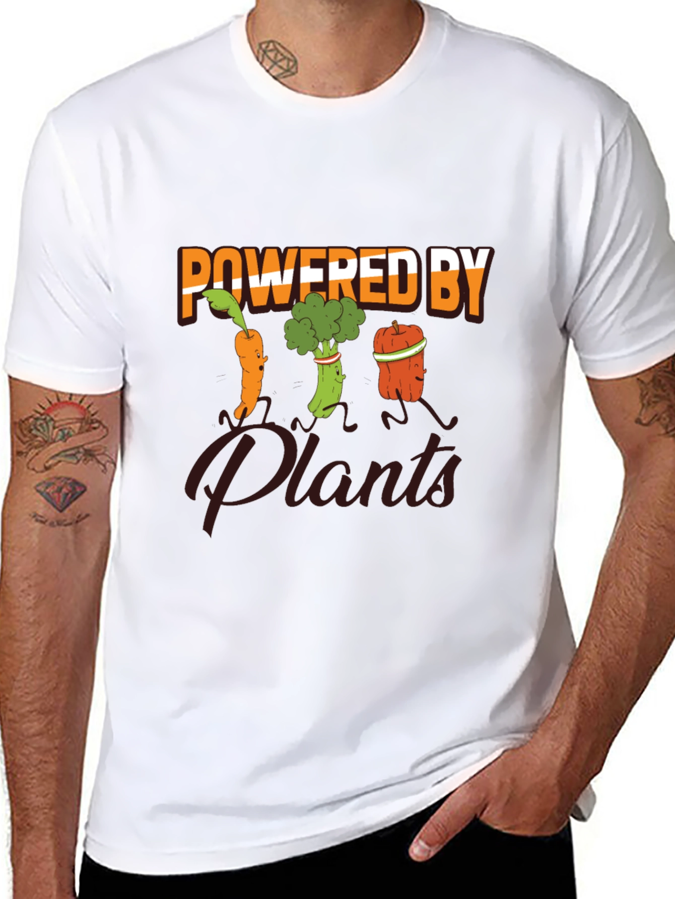 Powered by Plants Graphic Tee