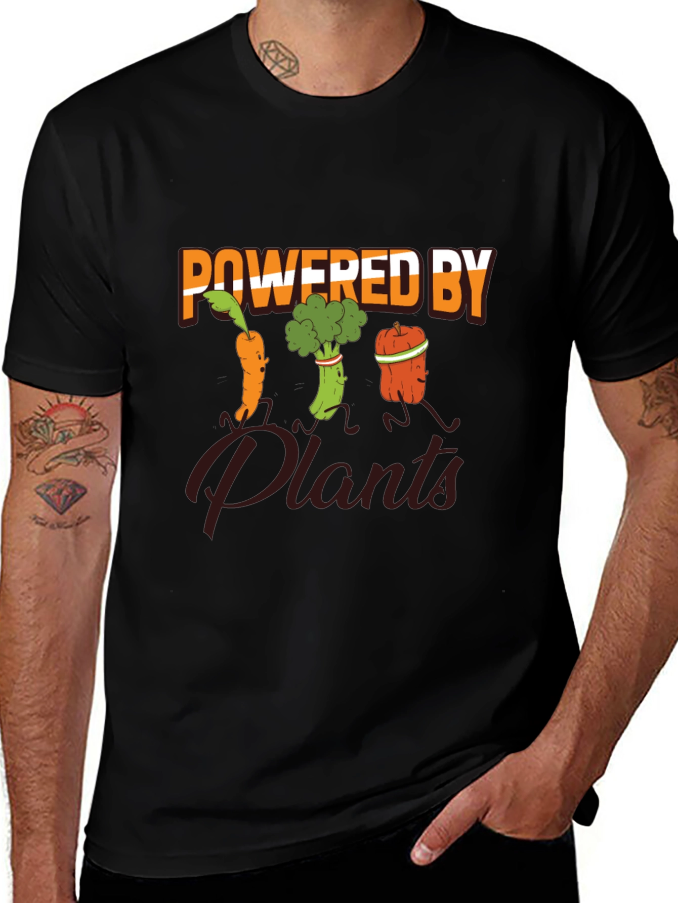 Powered by Plants Graphic Tee