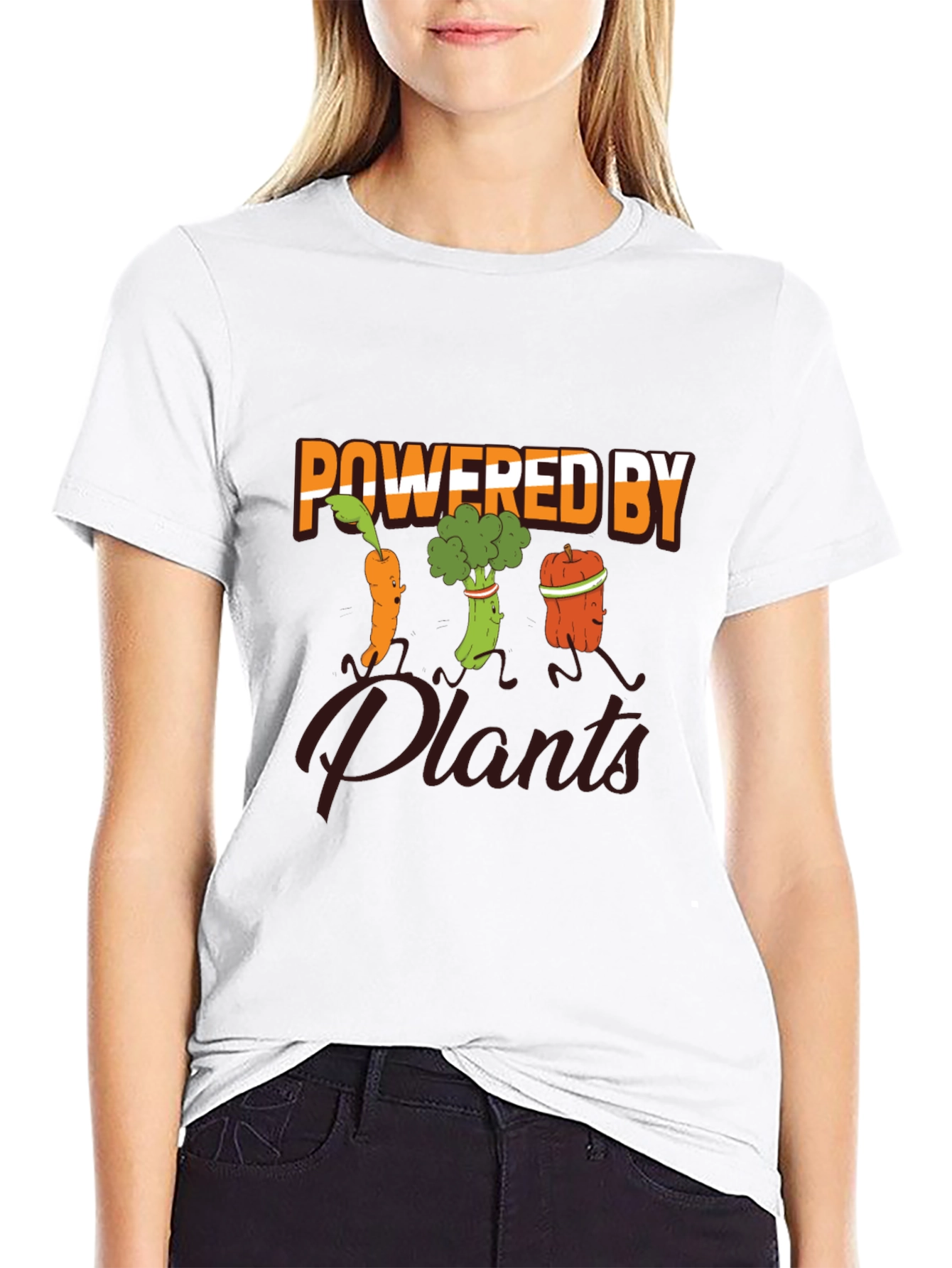 Powered by Plants Graphic Tee