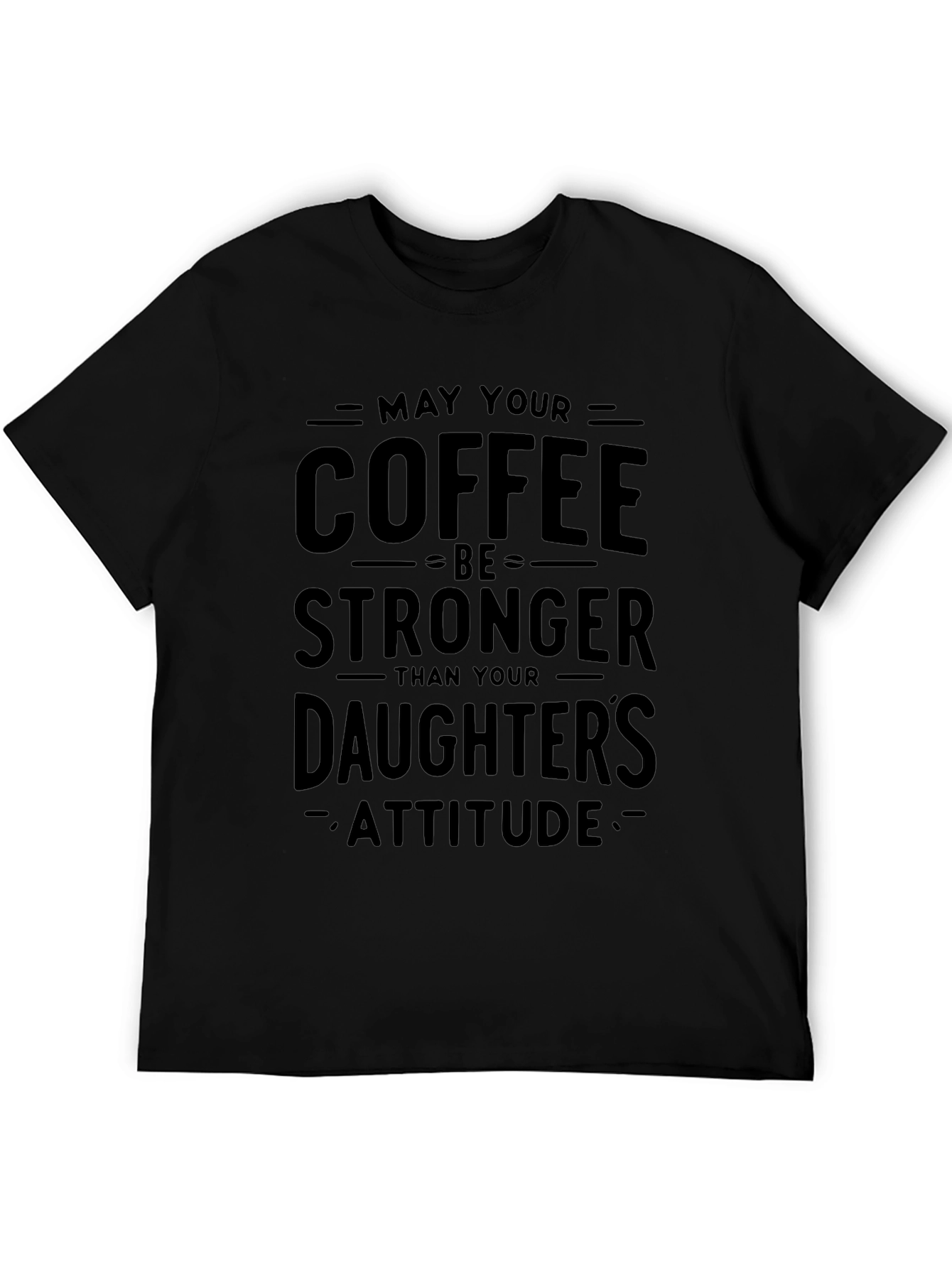 Funny Coffee & Daughter Attitude T-Shirt