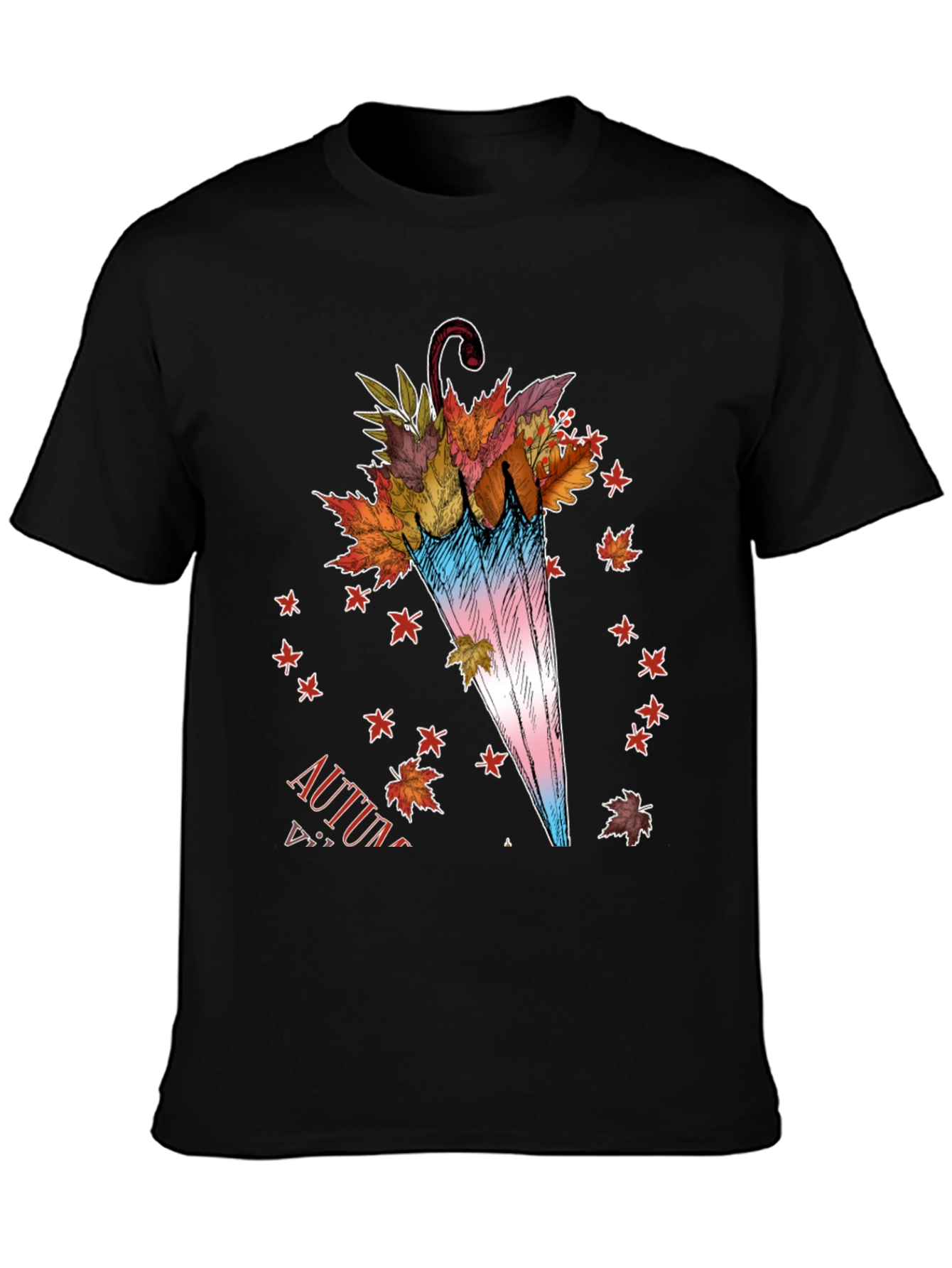 Autumn Leaves Umbrella T-Shirt
