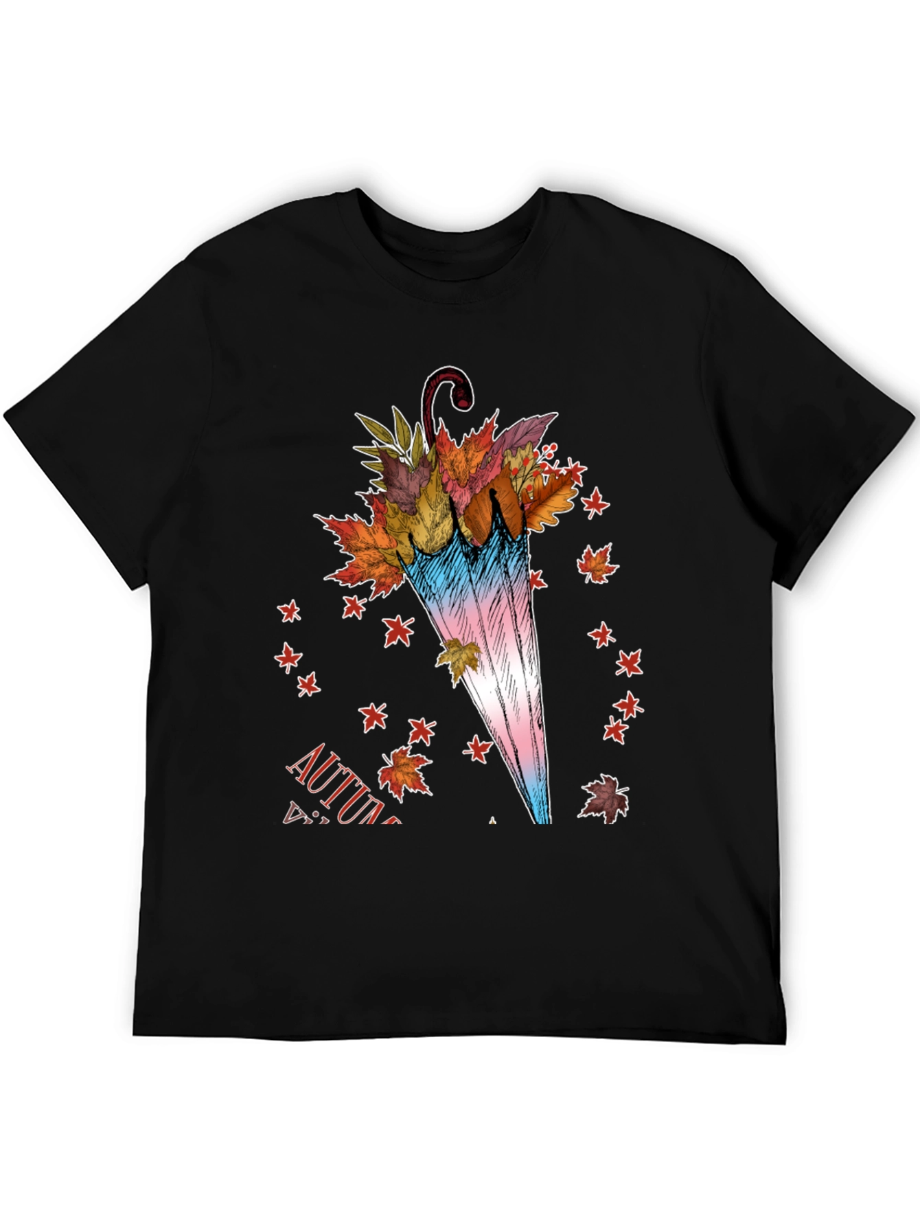Autumn Leaves Umbrella T-Shirt