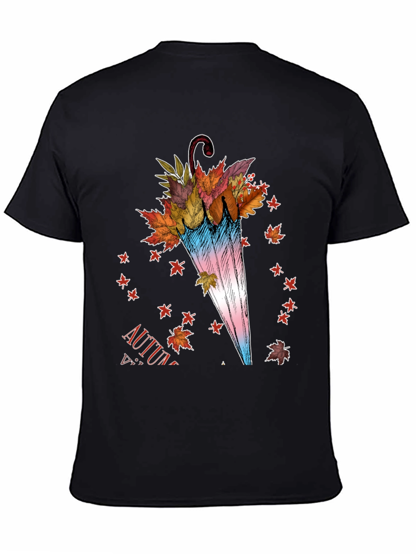 Autumn Leaves Umbrella T-Shirt