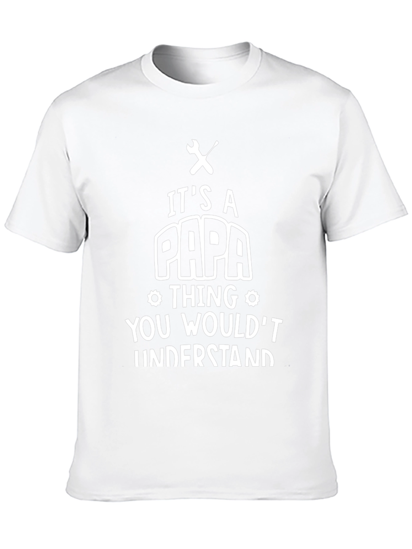 Its A Papa Thing Mens Black T-Shirt