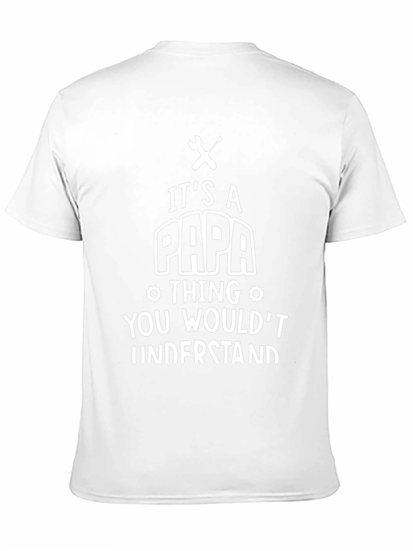Its A Papa Thing Mens Black T-Shirt