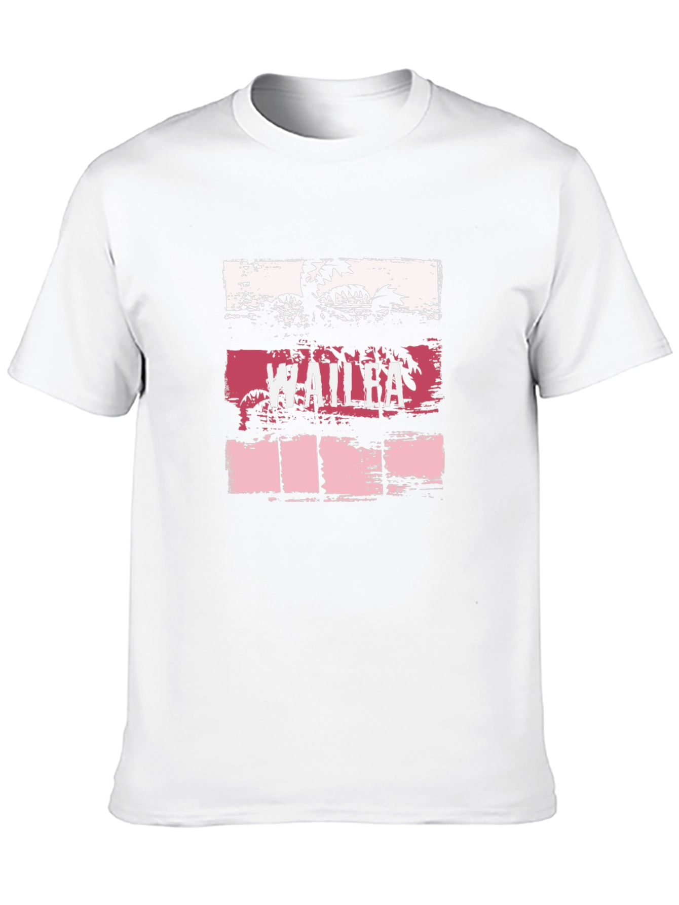 Wailea Palm Tree Graphic T-Shirt - Black